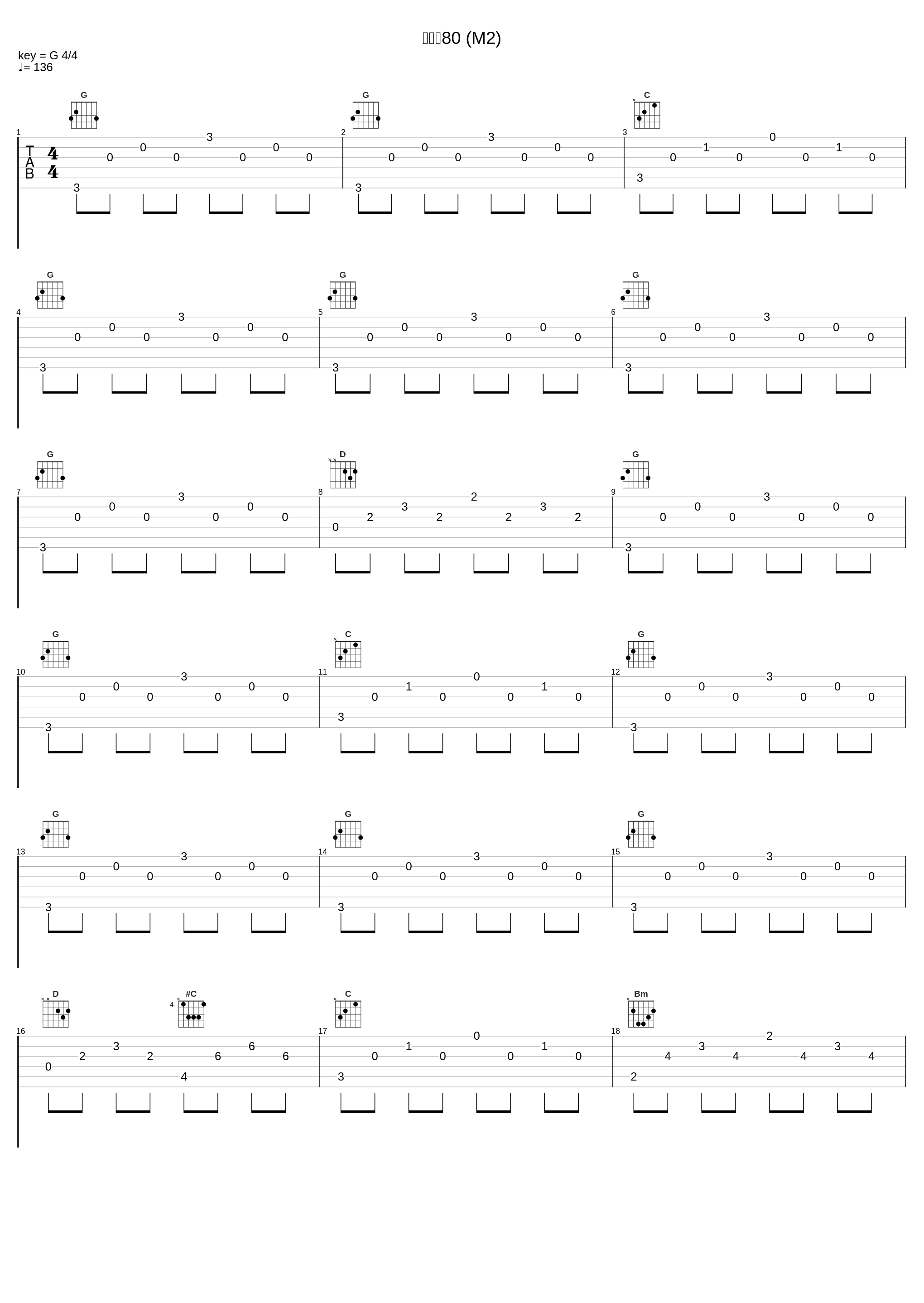 我らの80 (M2)_冬木透_1