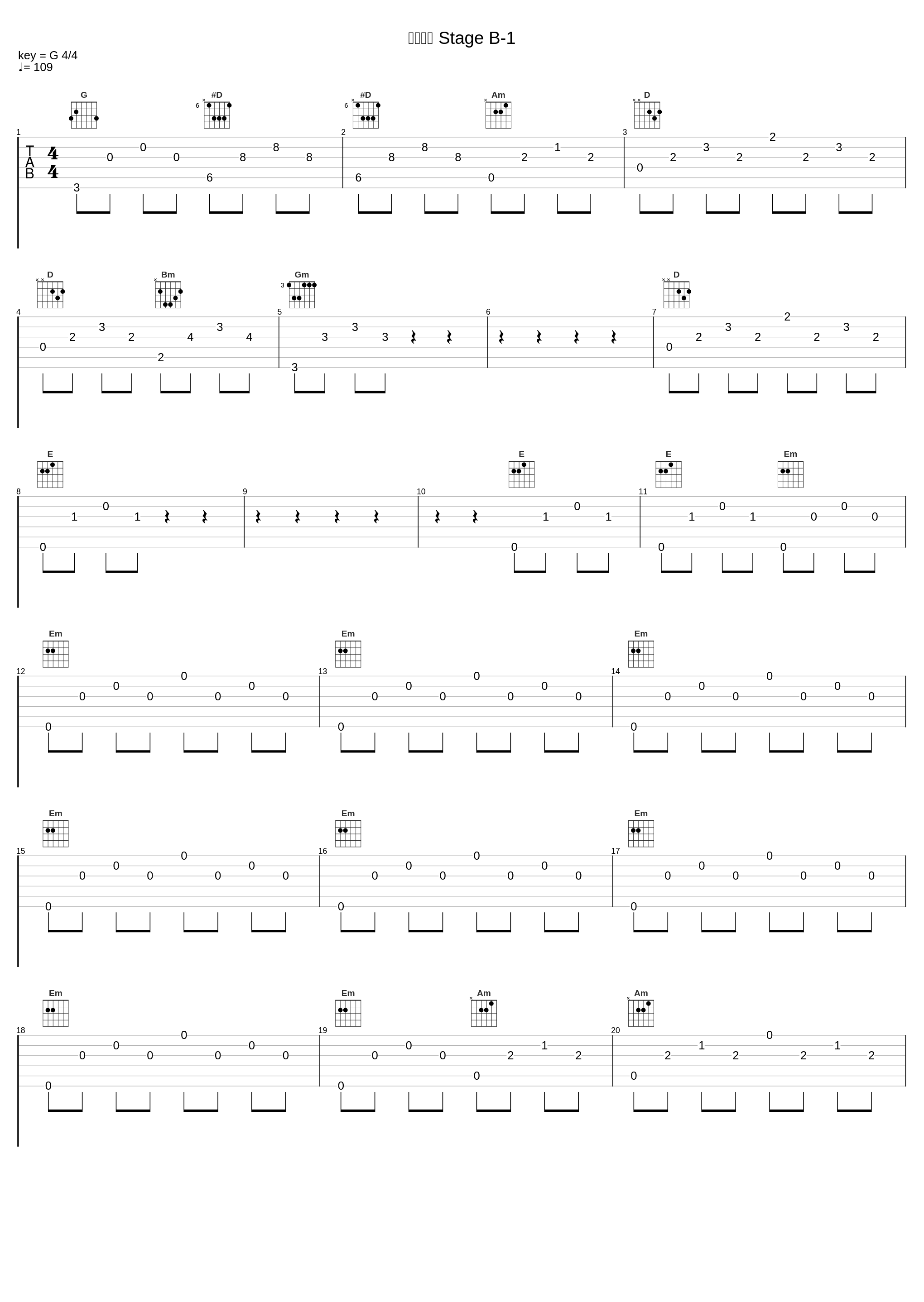 迷いの森 Stage B-1_並木学_1