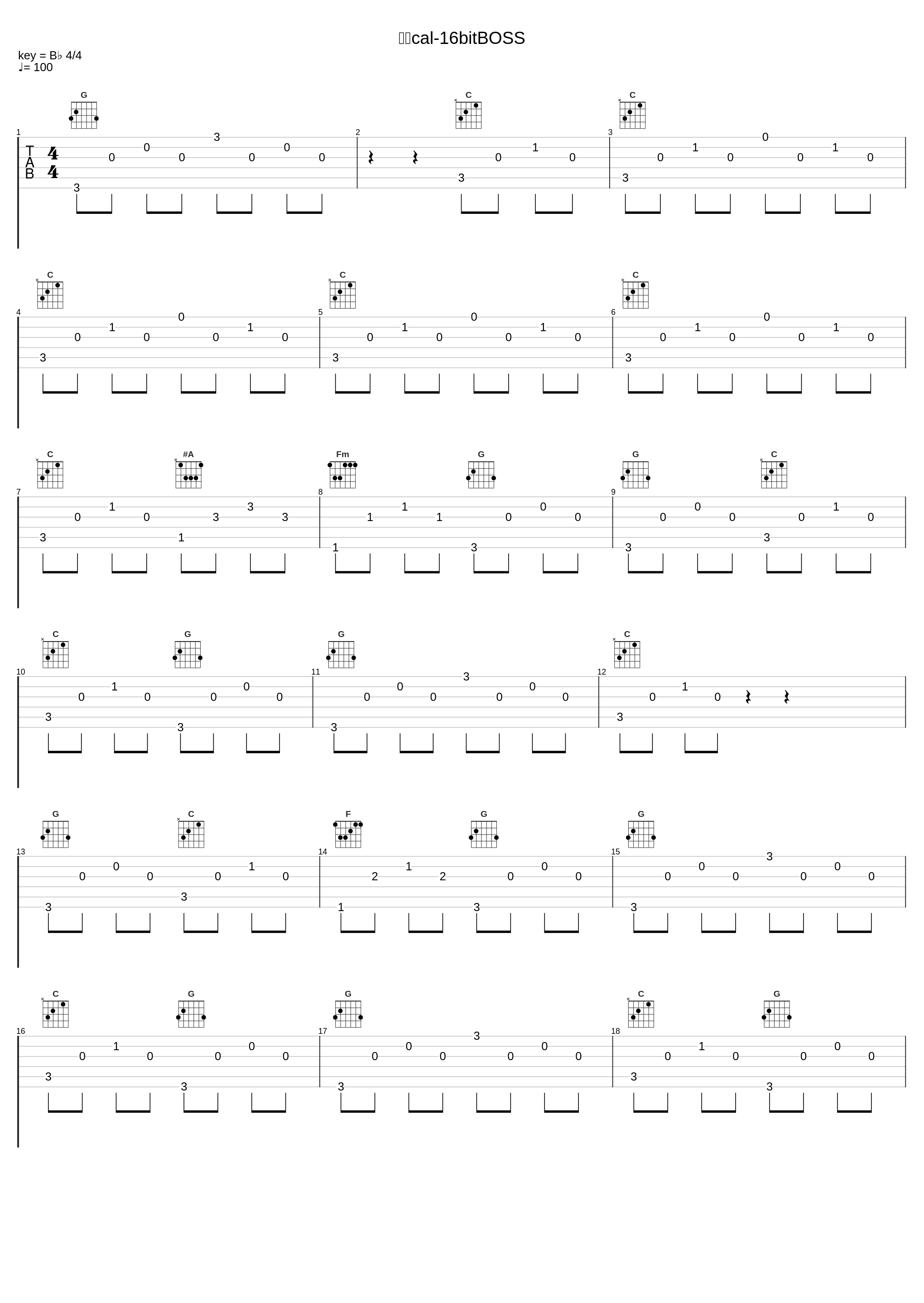 古美cal-16bitBOSS_林友树_1