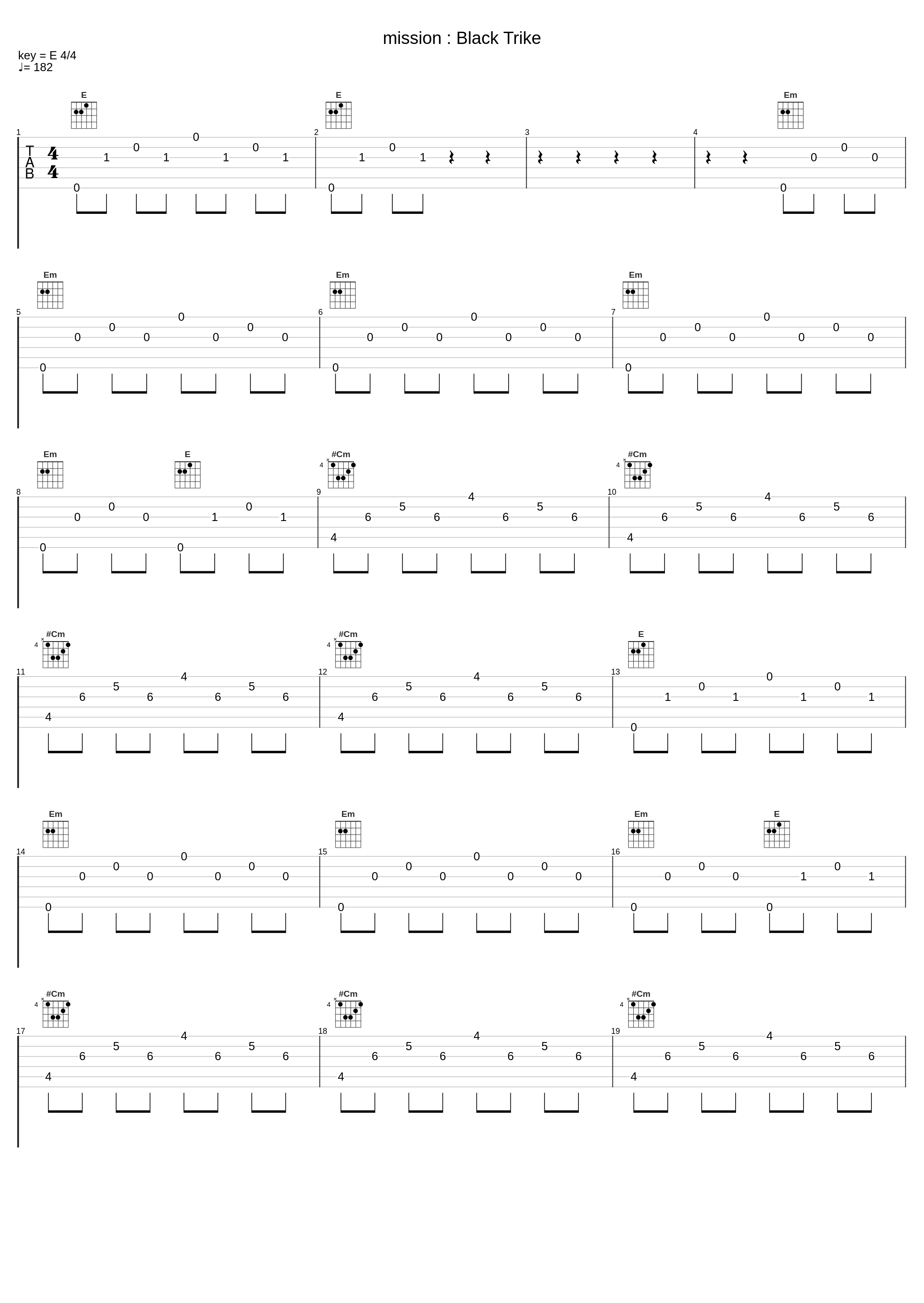 mission : Black Trike_並木学_1