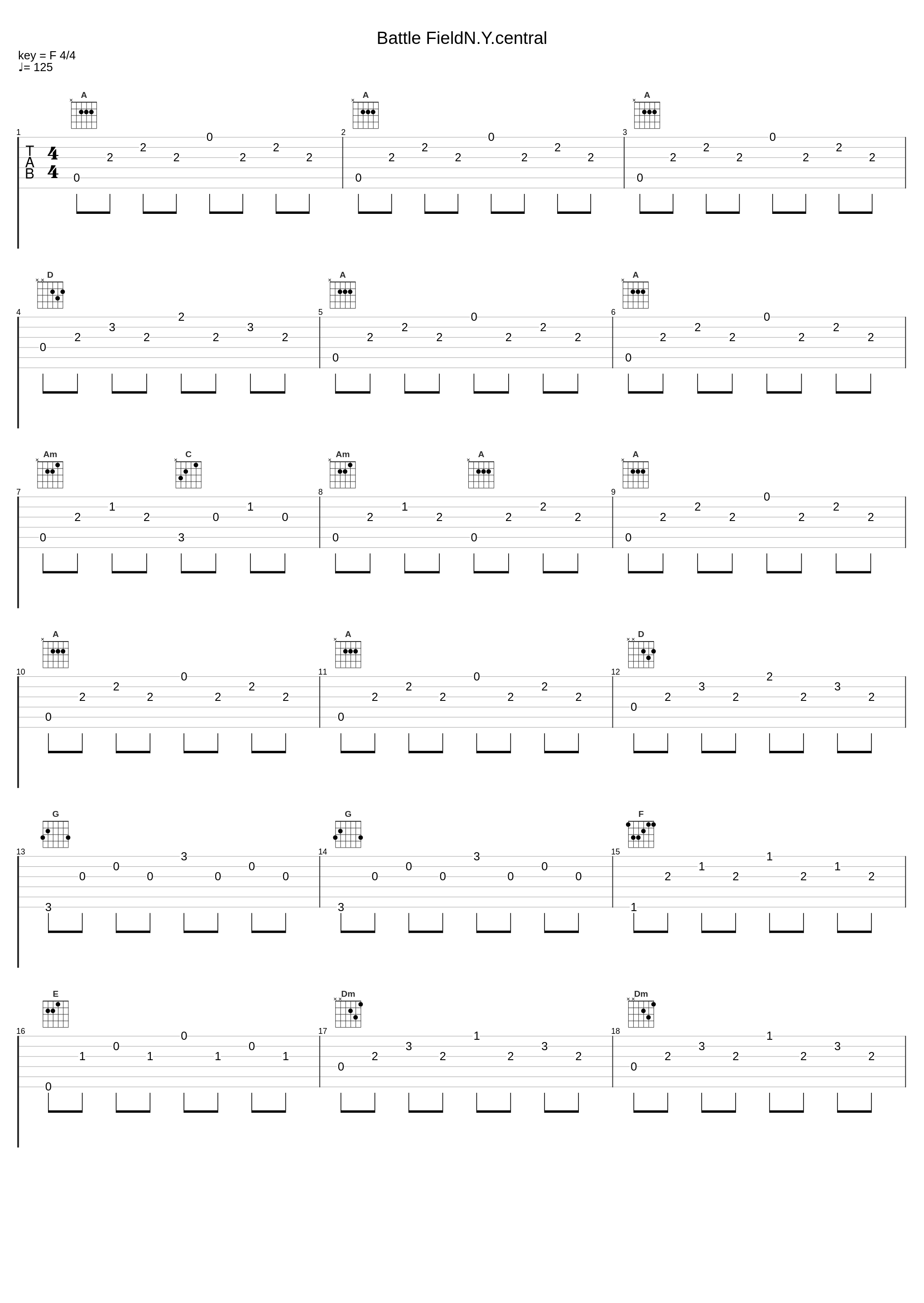 Battle FieldN.Y.central_並木学_1