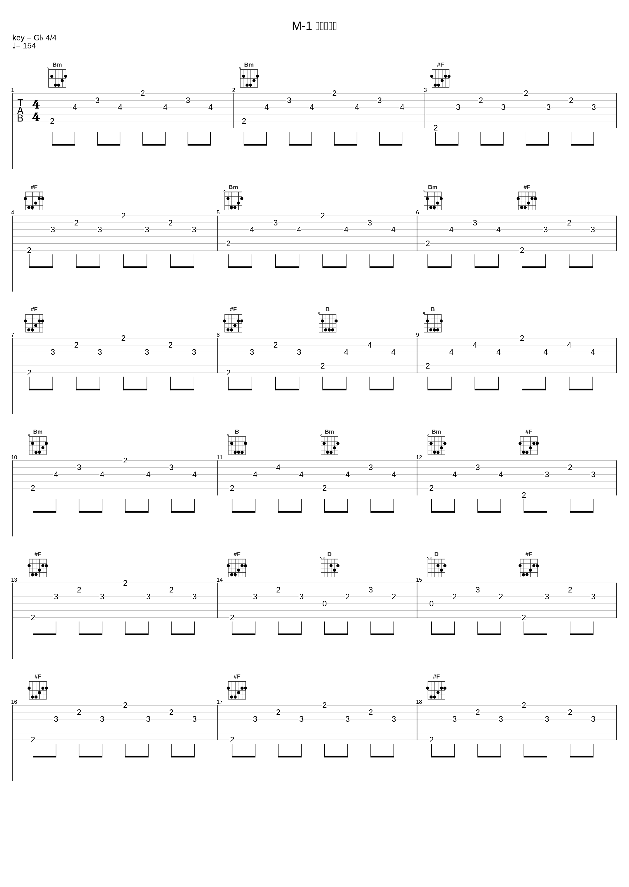 M-1 ギターソロ_冬木透_1