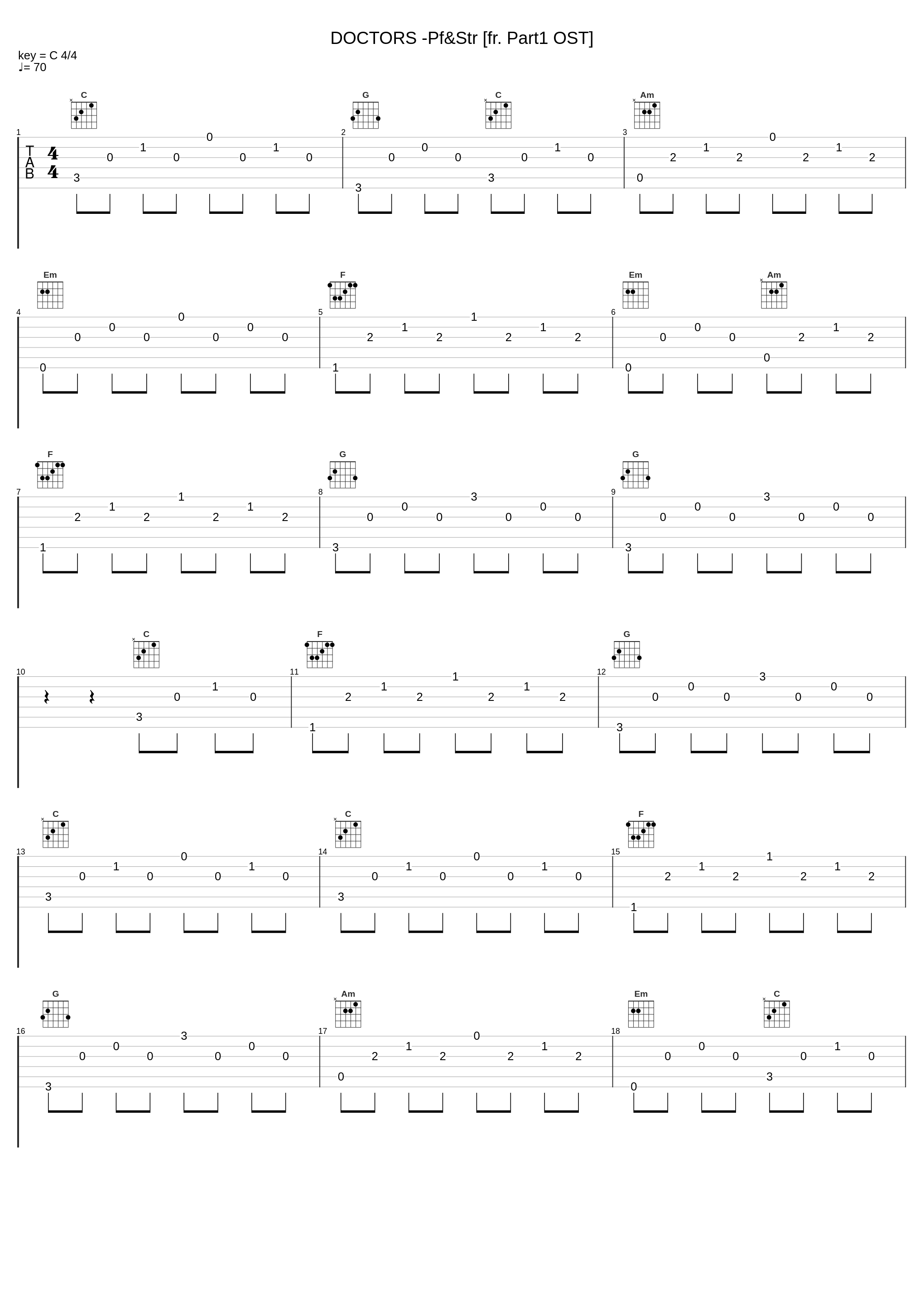 DOCTORS -Pf&Str [fr. Part1 OST]_林友树_1