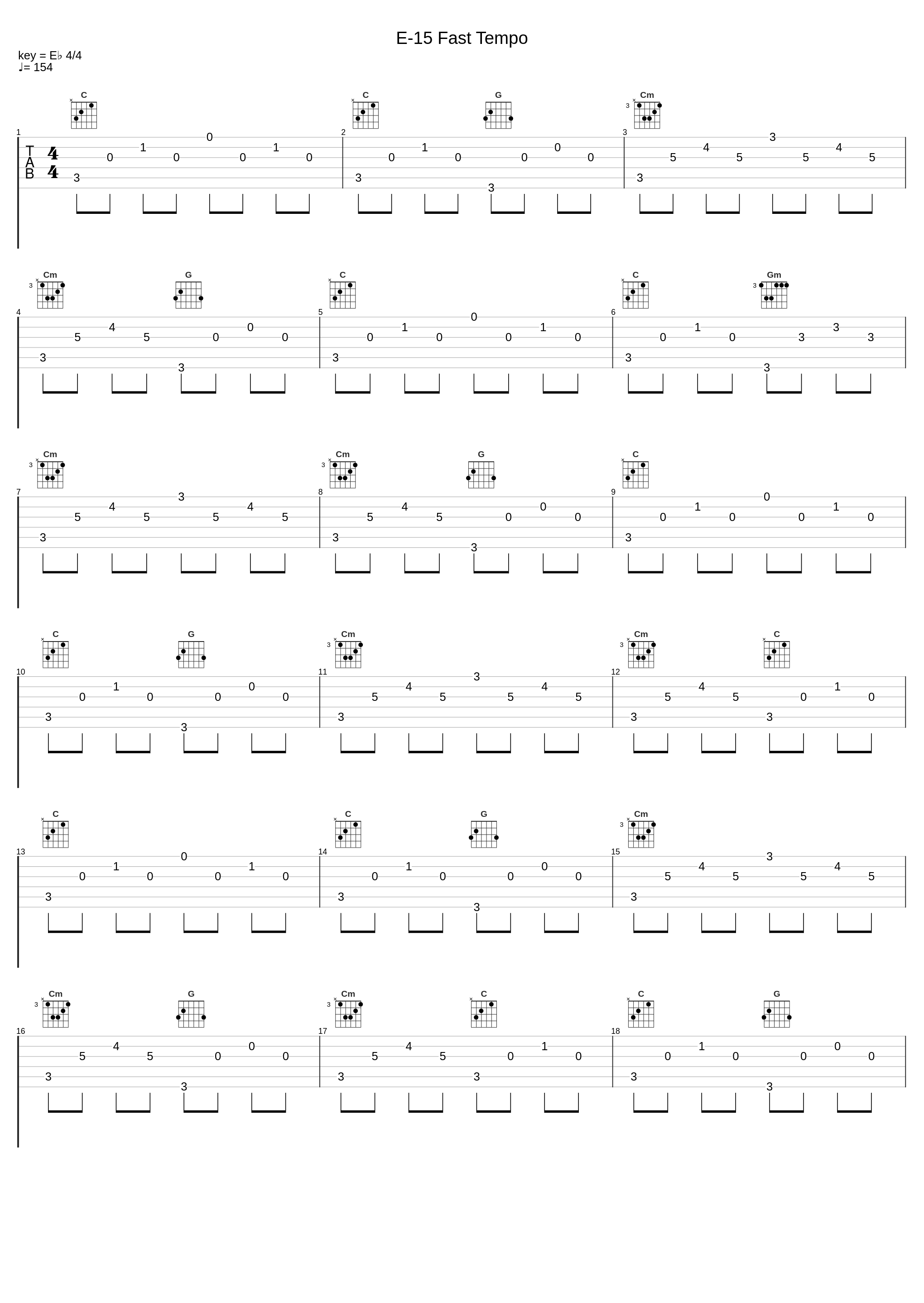 E-15 Fast Tempo_鹭巣诗郎_1