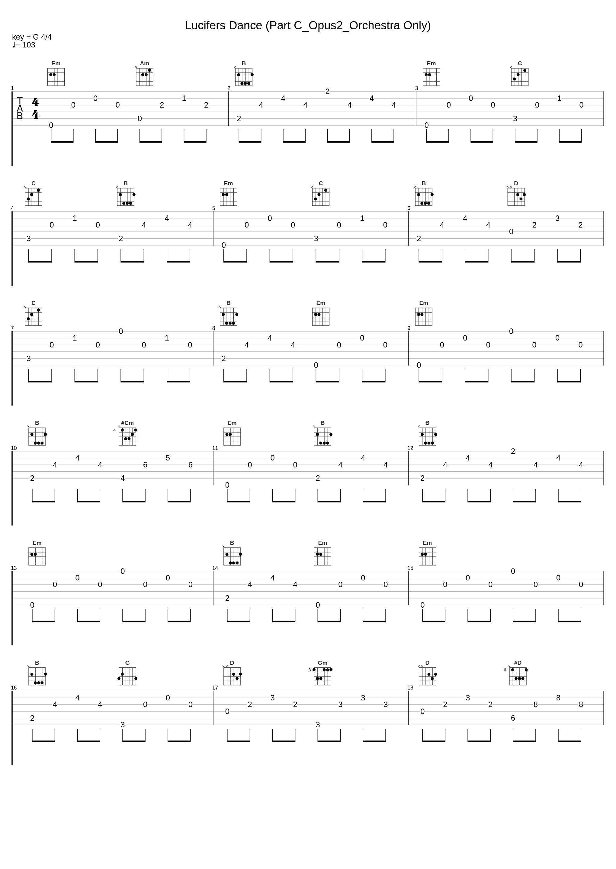 Lucifers Dance (Part C_Opus2_Orchestra Only)_鹭巣诗郎_1