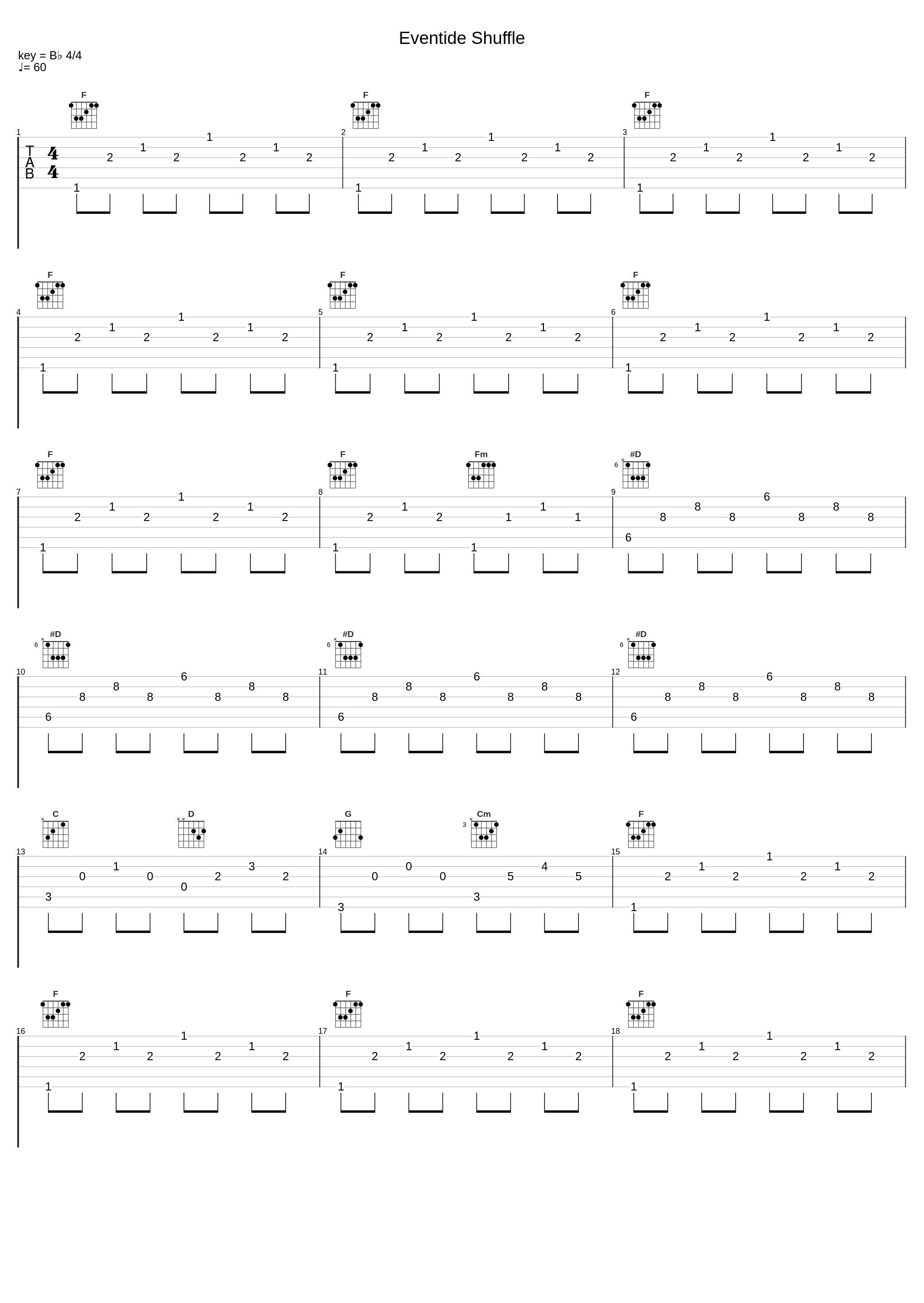 Eventide Shuffle_鹭巣诗郎_1