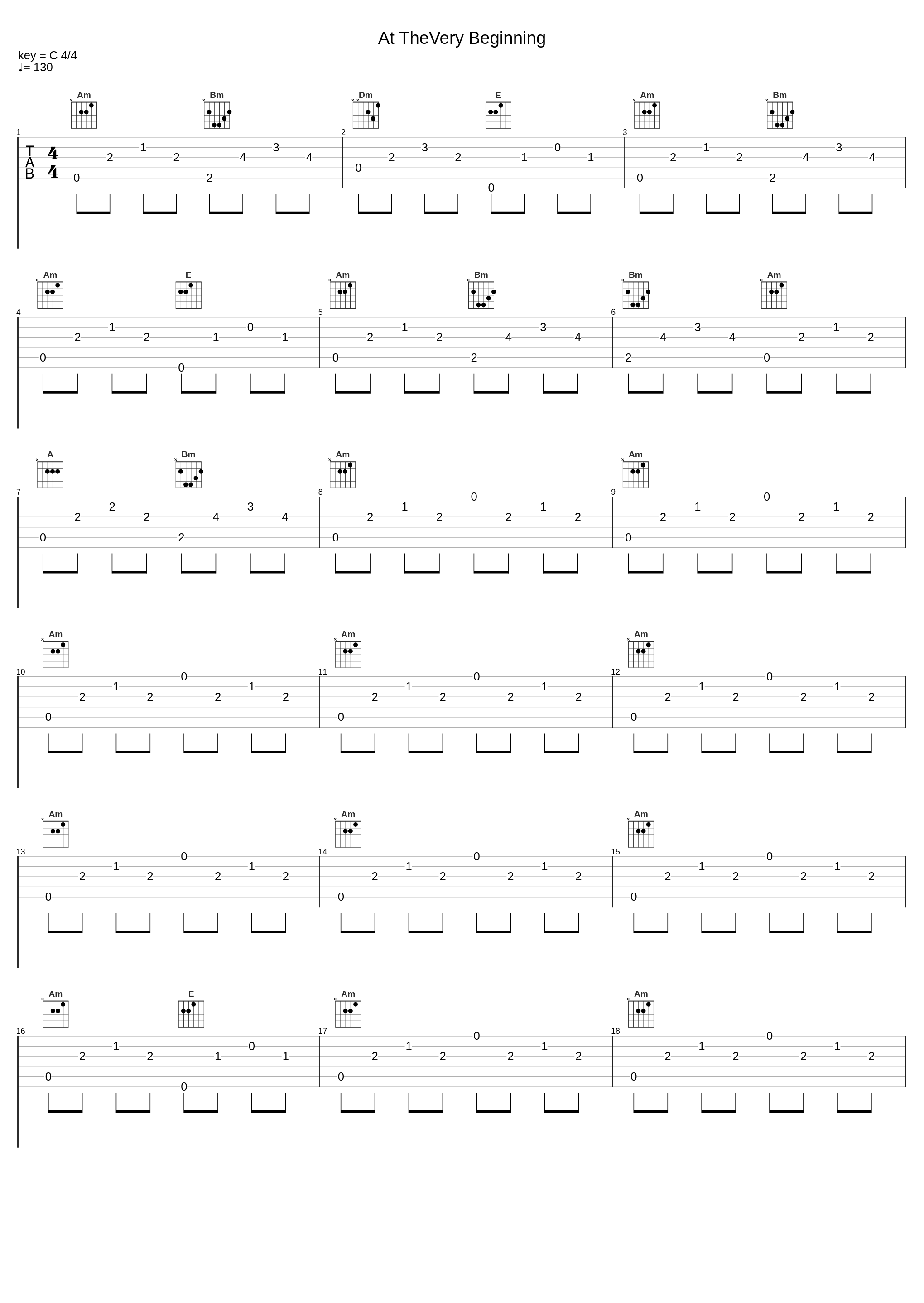At TheVery Beginning_鹭巣诗郎_1