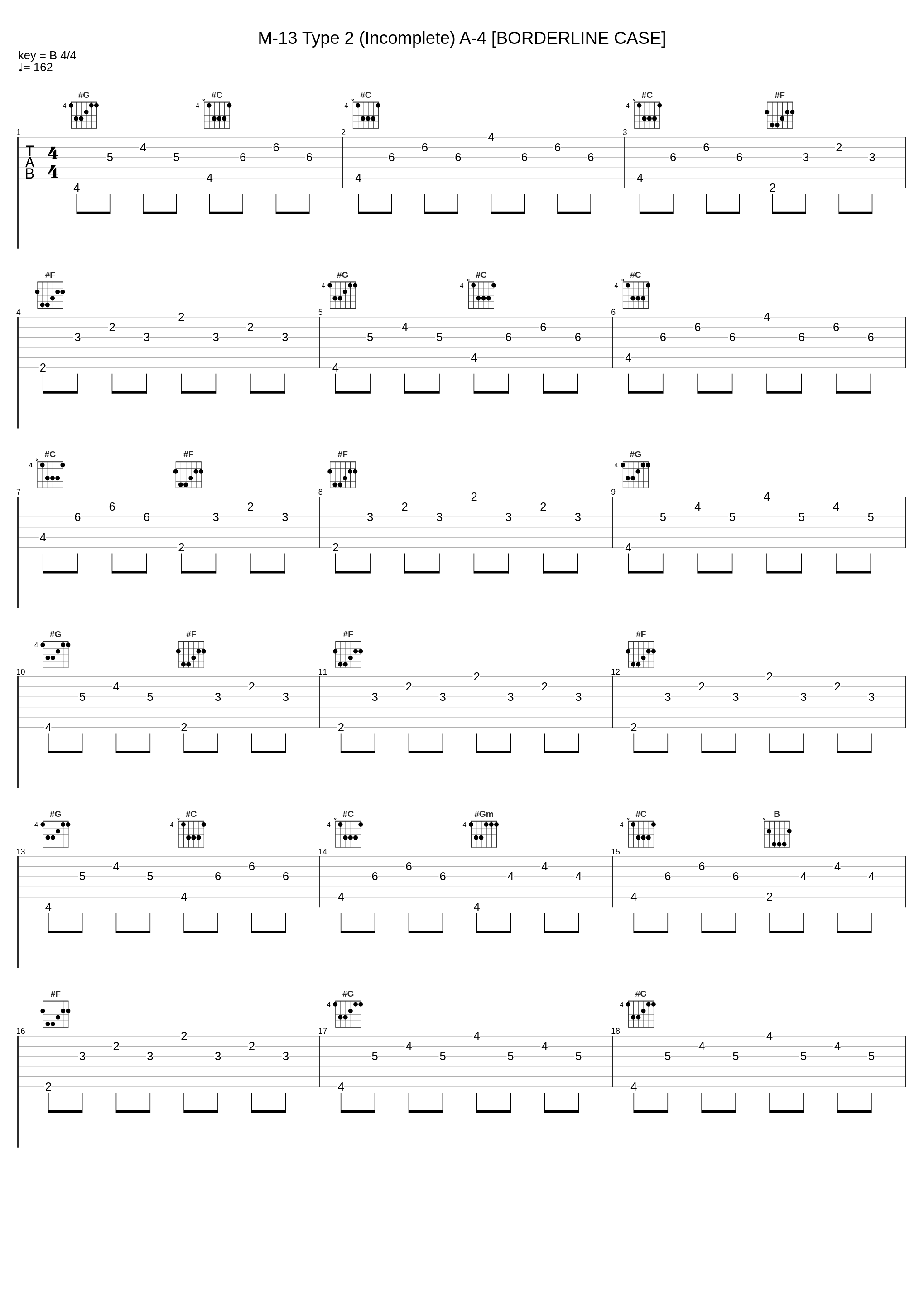 M-13 Type 2 (Incomplete) A-4 [BORDERLINE CASE]_鹭巣诗郎_1