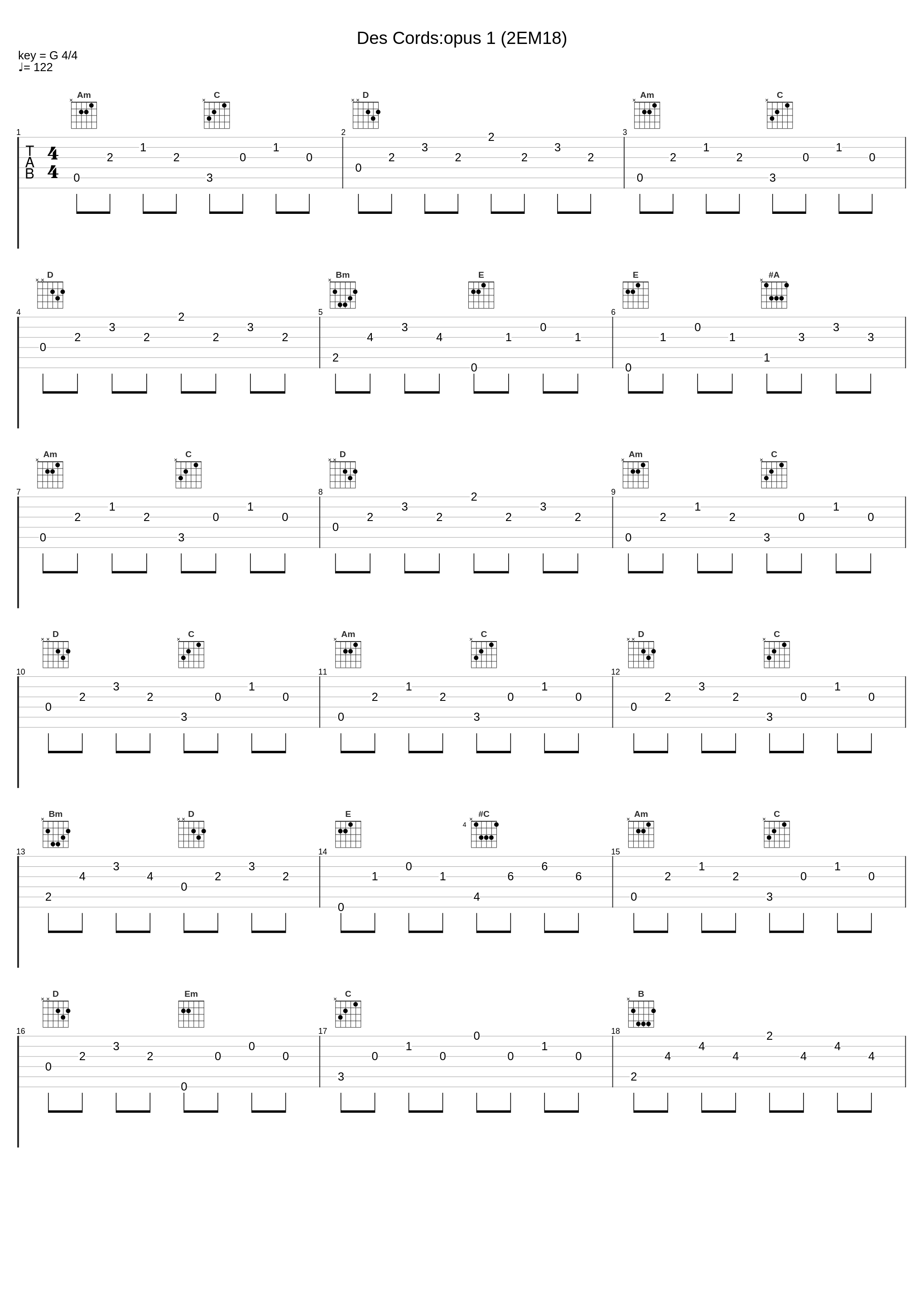 Des Cords:opus 1 (2EM18)_鹭巣诗郎_1