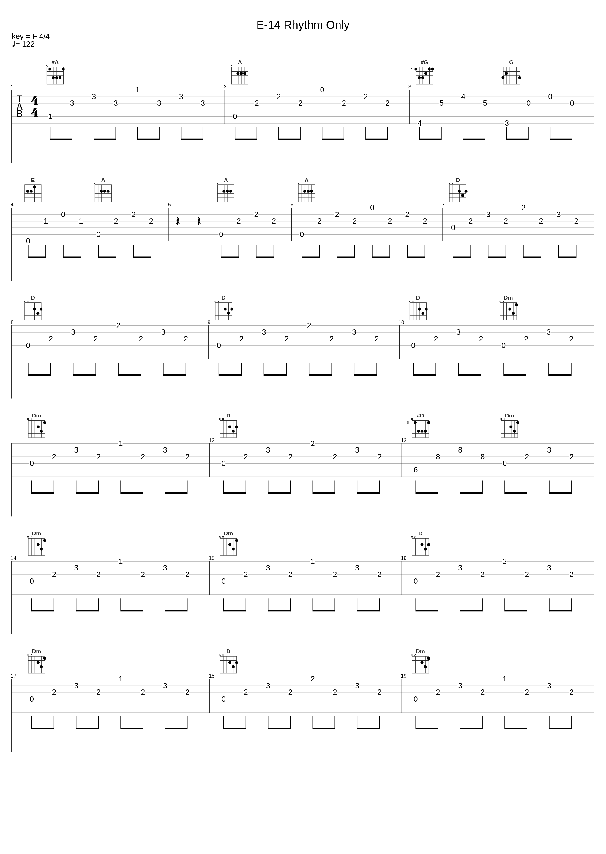 E-14 Rhythm Only_鹭巣诗郎_1