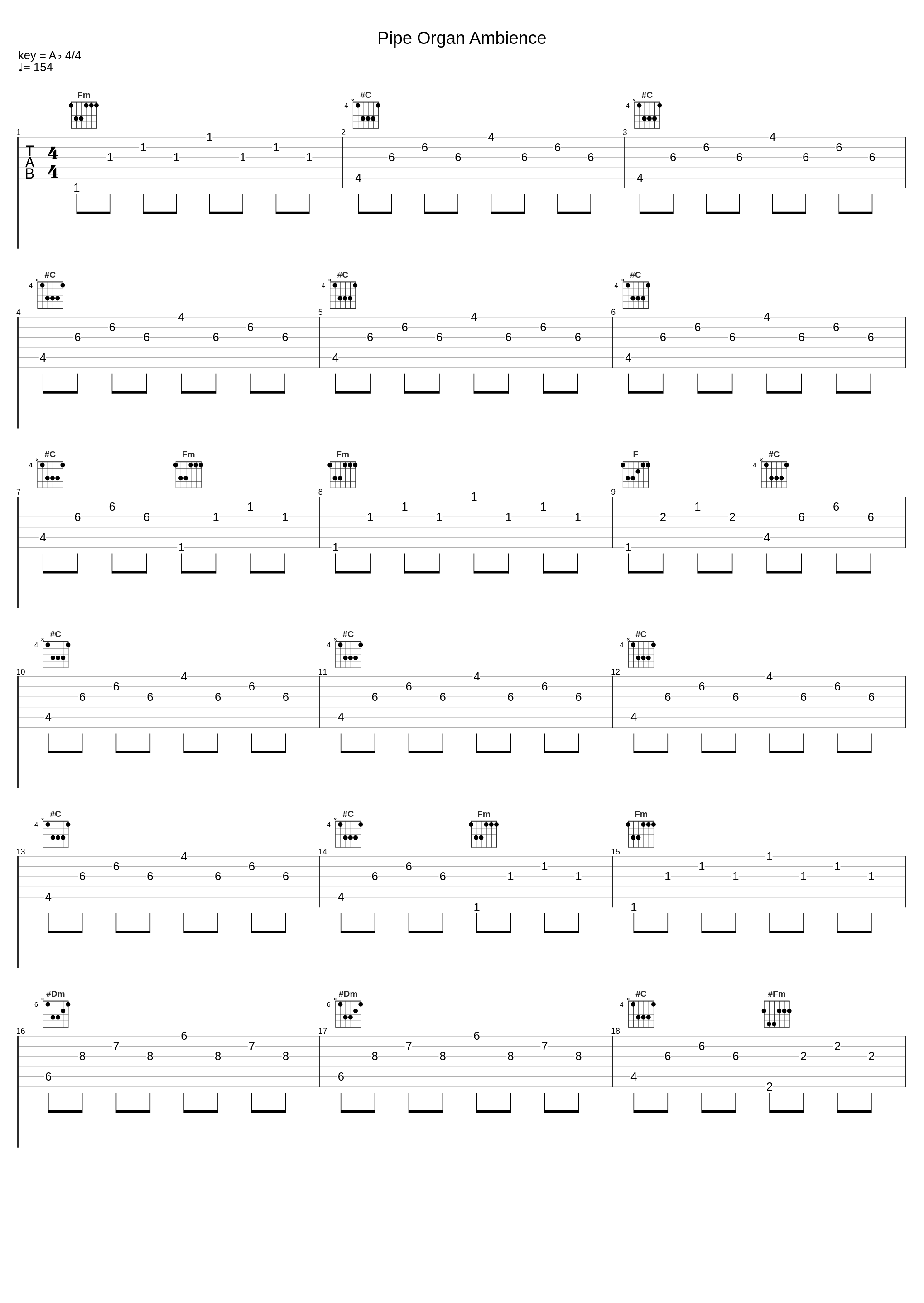 Pipe Organ Ambience_高田雅史_1