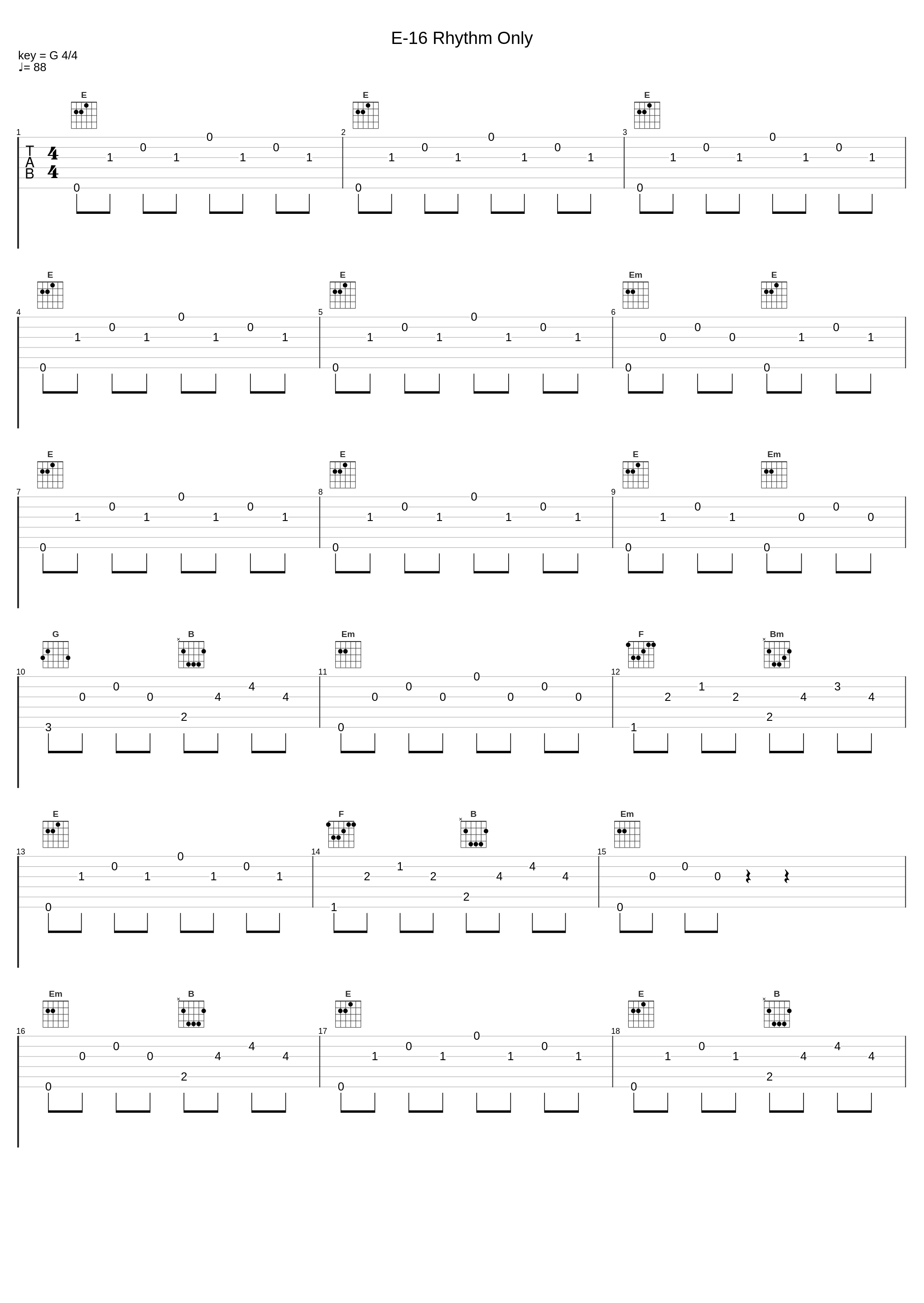 E-16 Rhythm Only_鹭巣诗郎_1