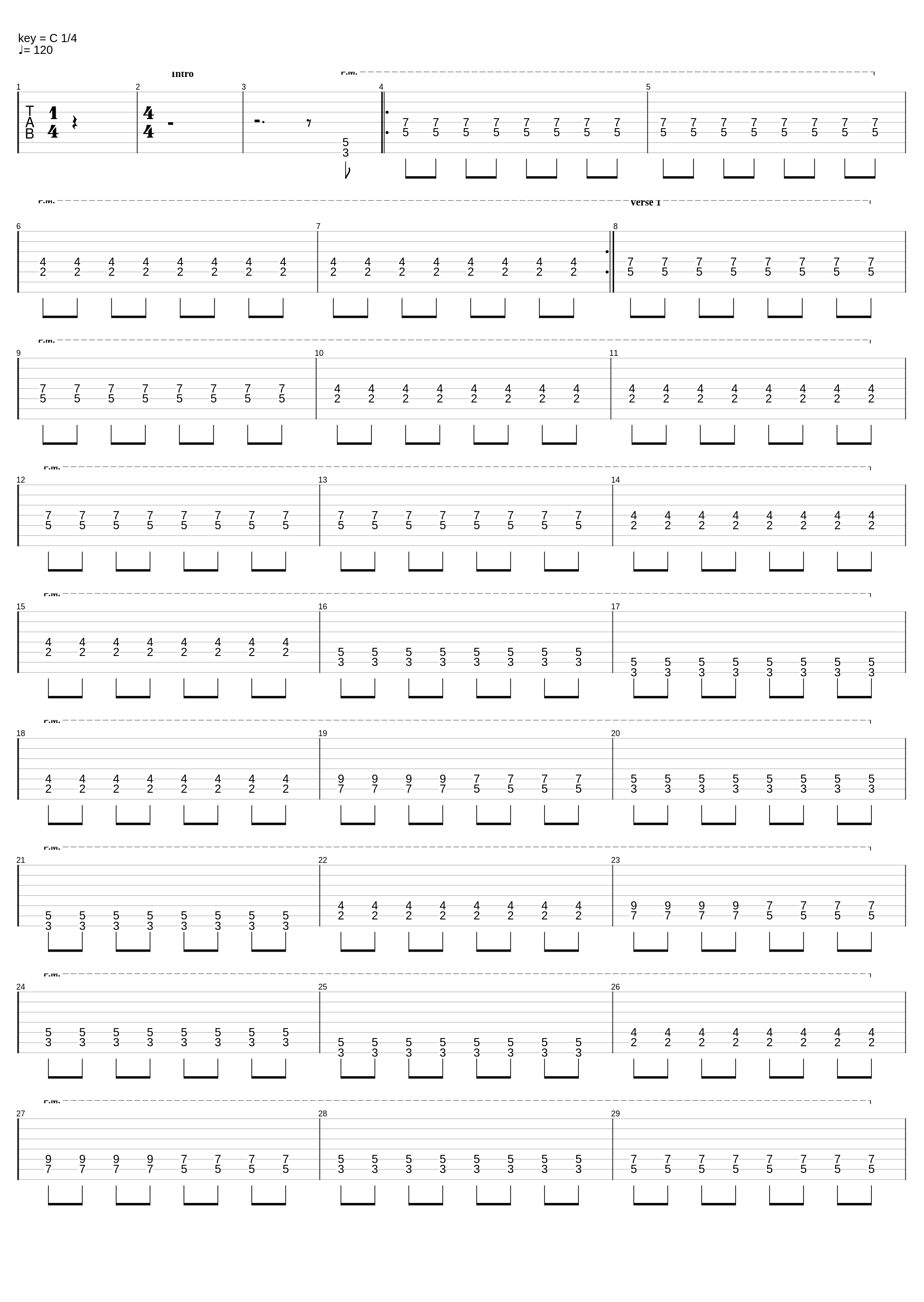 Whatsername (Standard Tuning)_Green Day_1