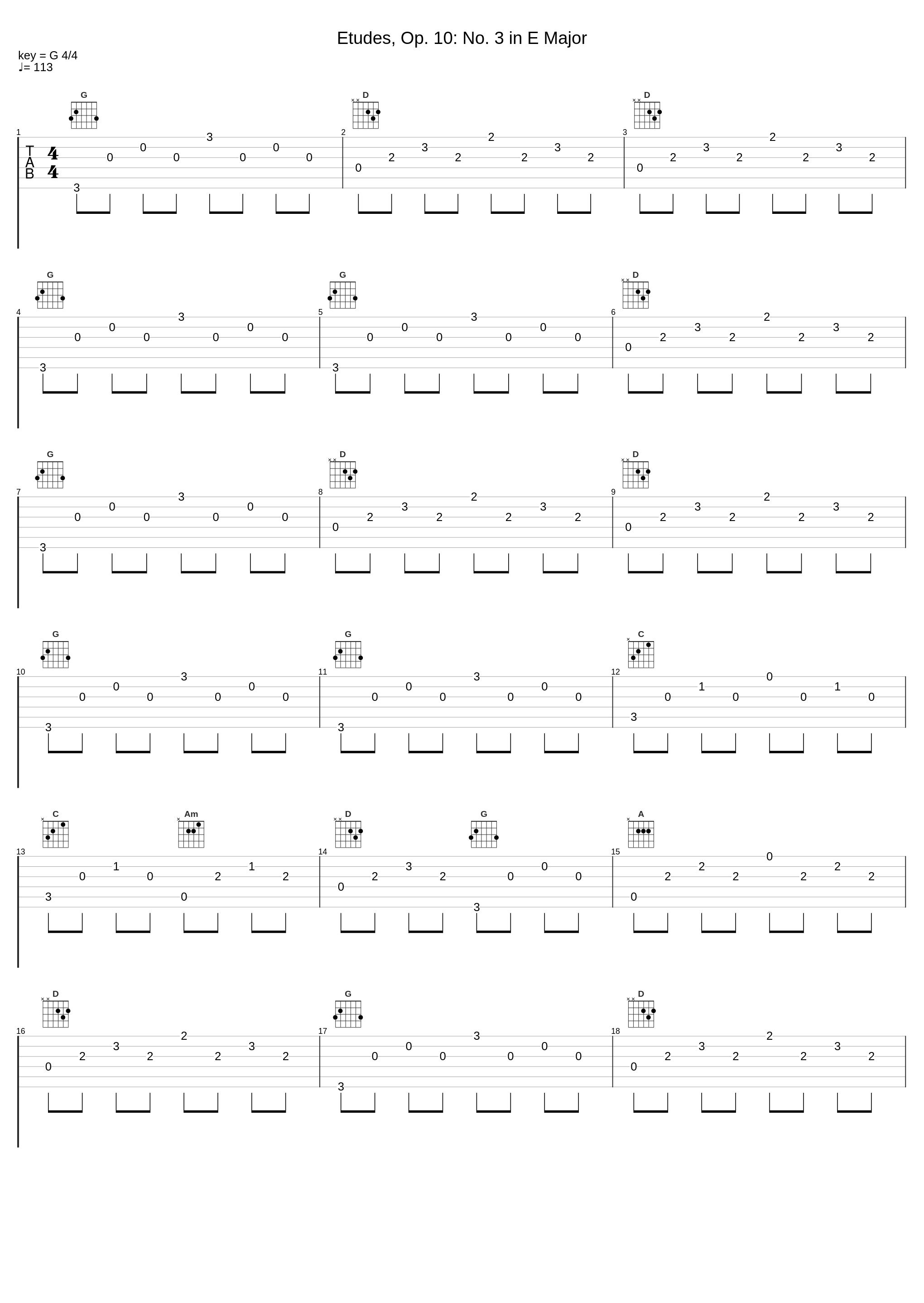 Etudes, Op. 10: No. 3 in E Major_贵族乐团,David Hsieh_1