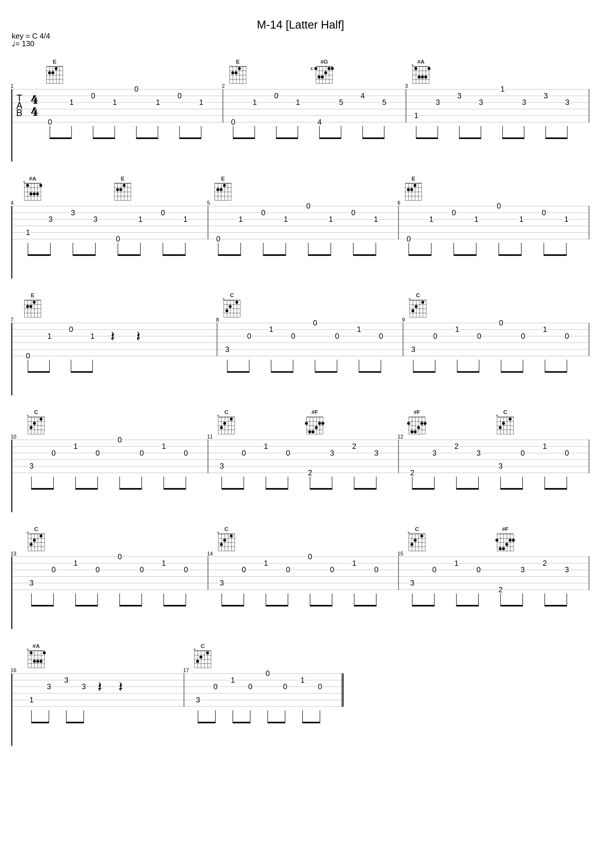 M-14 [Latter Half]_鹭巣诗郎_1