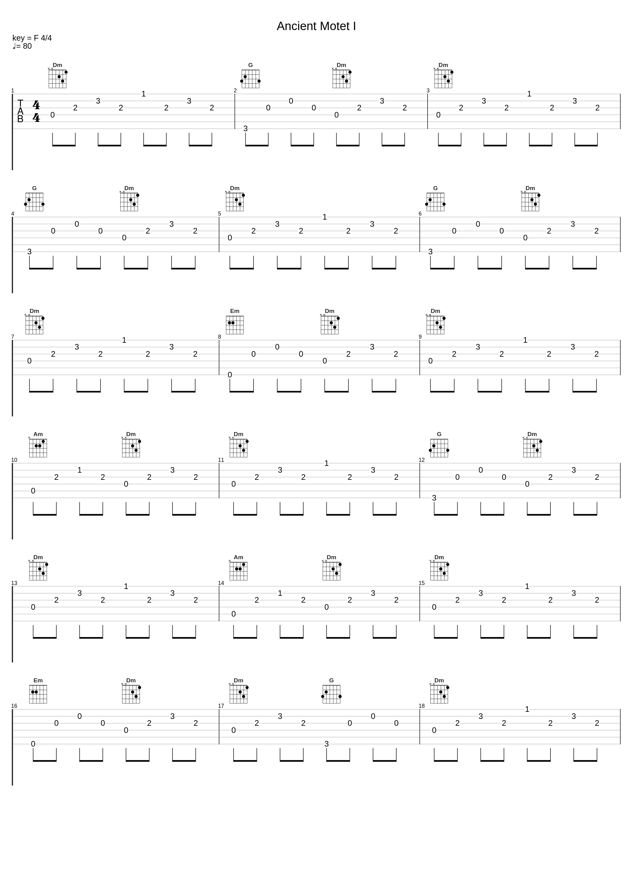 Ancient Motet I_植松伸夫_1