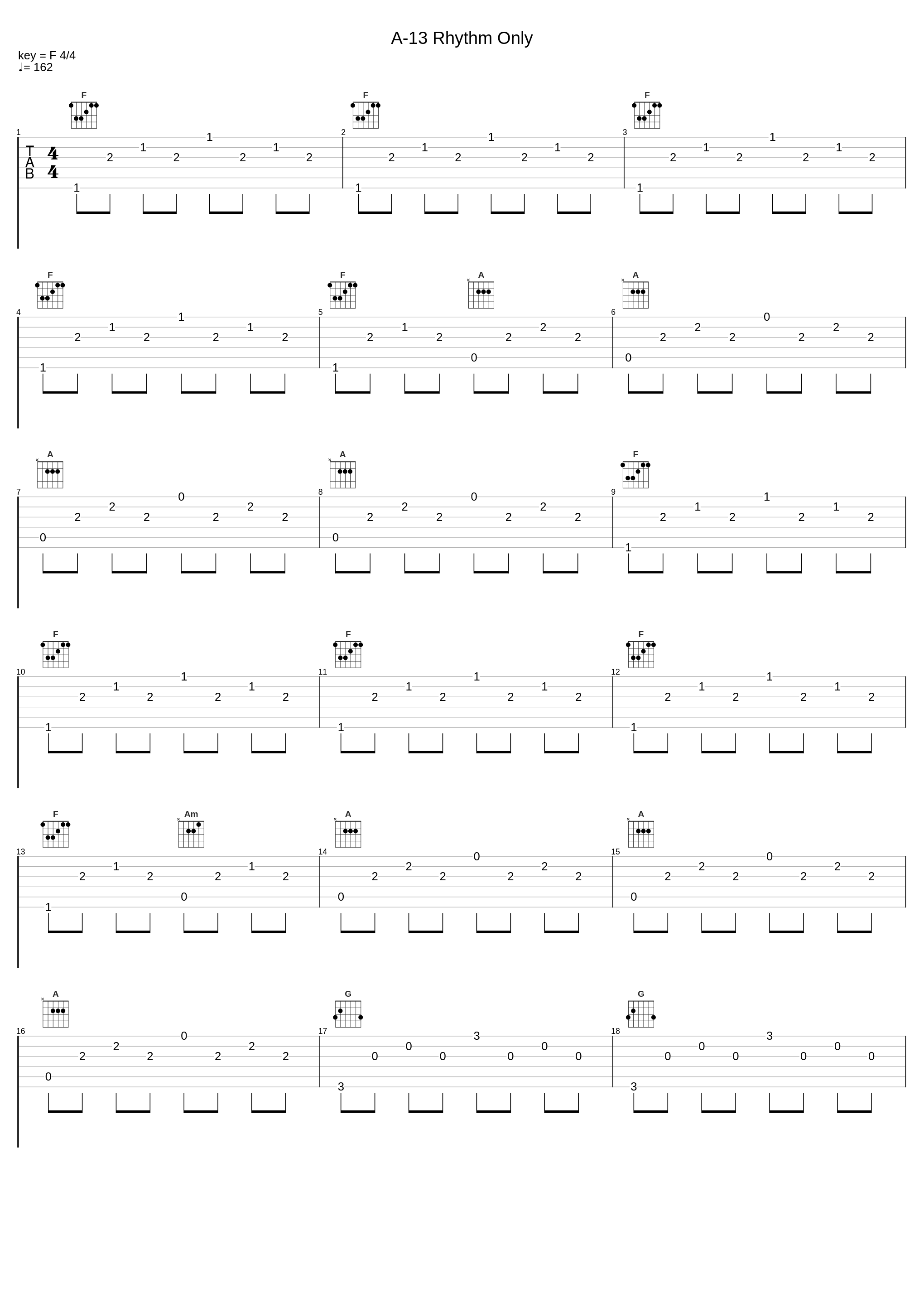 A-13 Rhythm Only_鹭巣诗郎_1