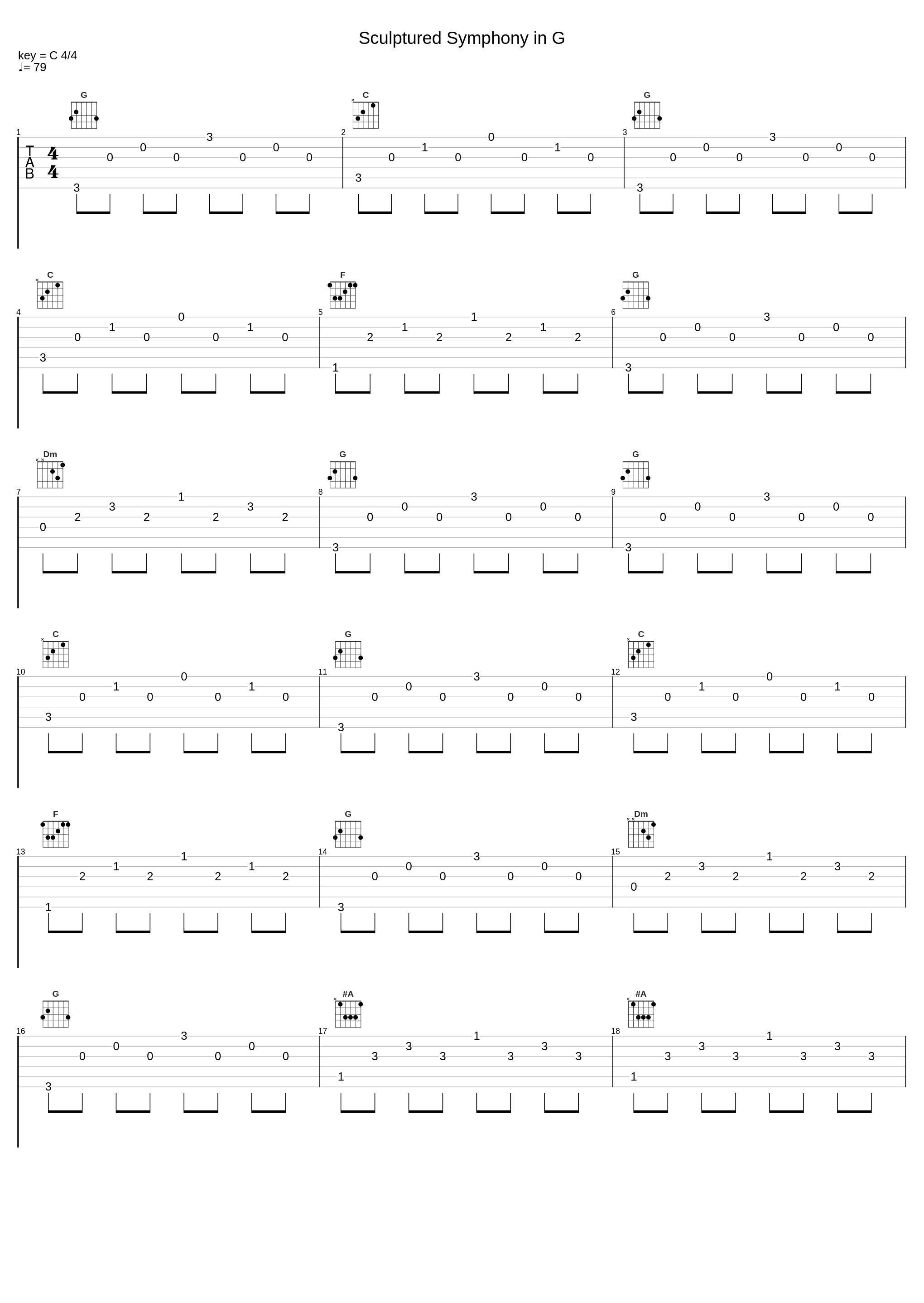 Sculptured Symphony in G_Origen_1