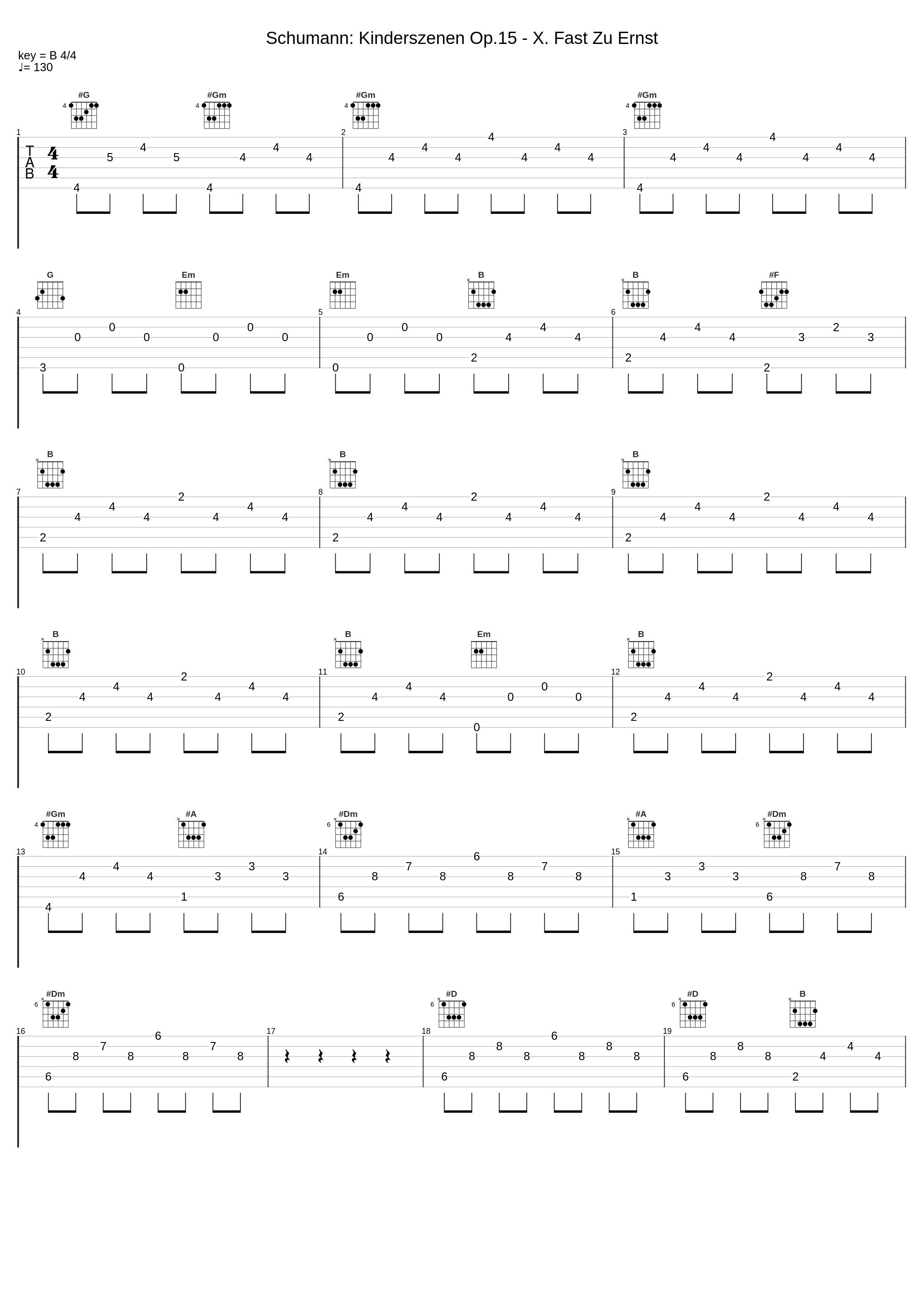 Schumann: Kinderszenen Op.15 - X. Fast Zu Ernst_Robert Schumann_1