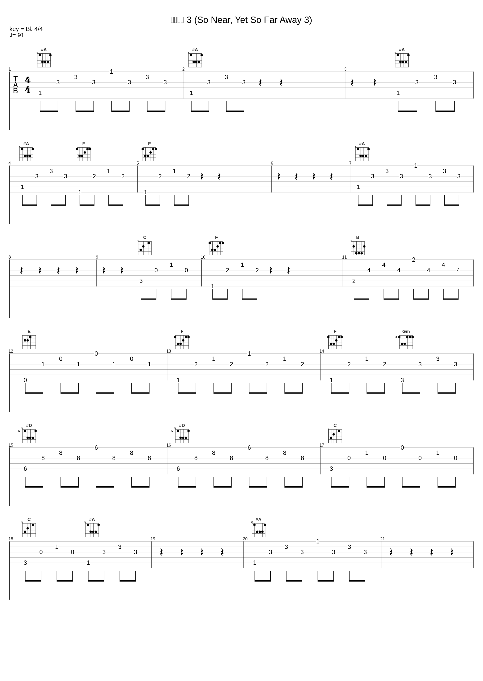 咫尺天涯 3 (So Near, Yet So Far Away 3)_张艺,中国爱乐乐团,郎朗_1