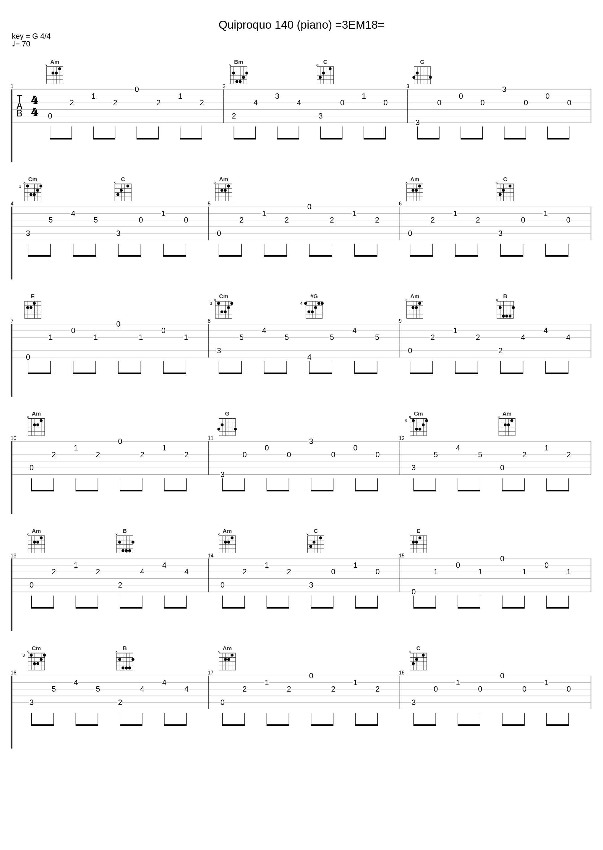Quiproquo 140 (piano) =3EM18=_鹭巣诗郎_1