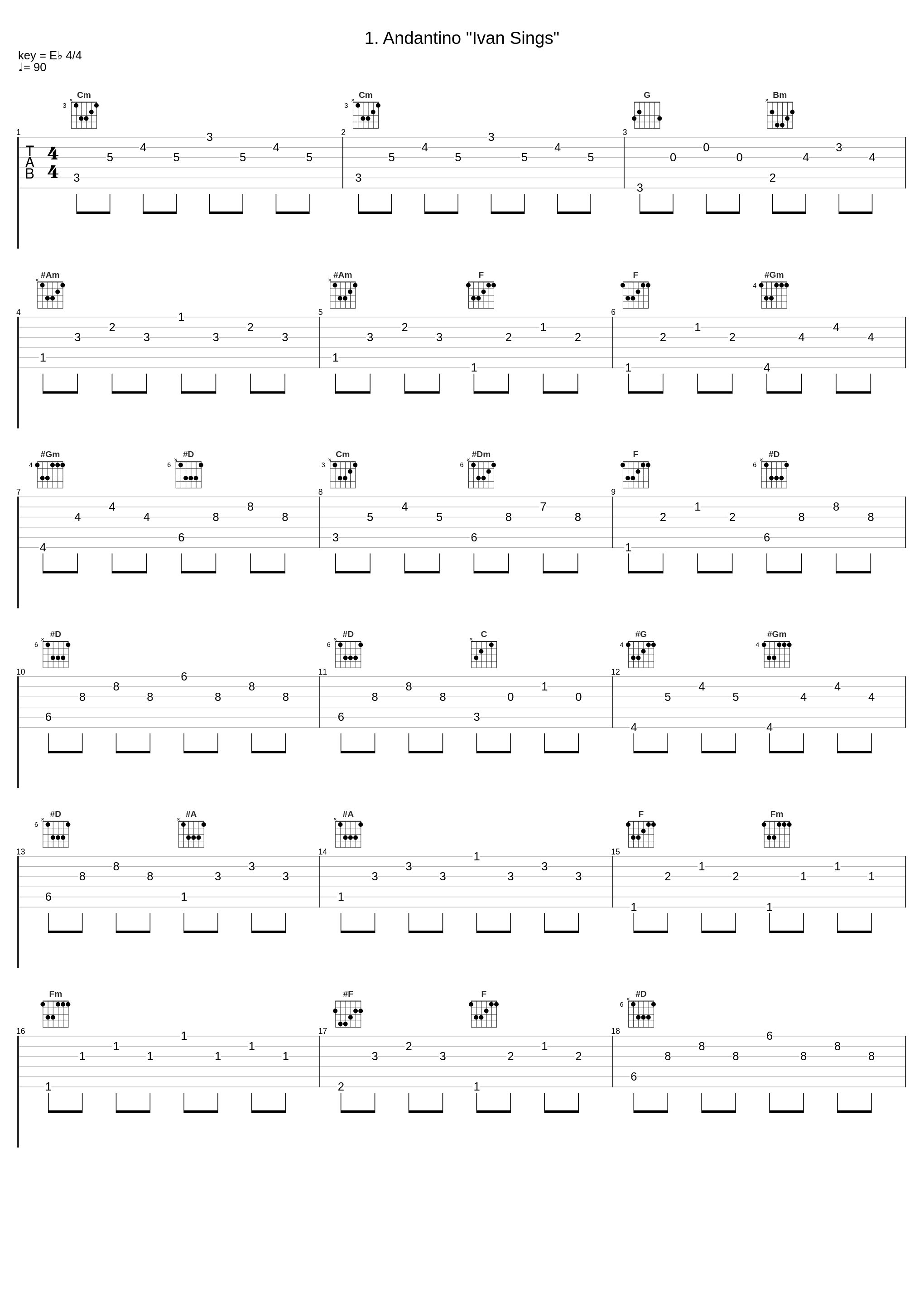 1. Andantino "Ivan Sings"_郎朗_1