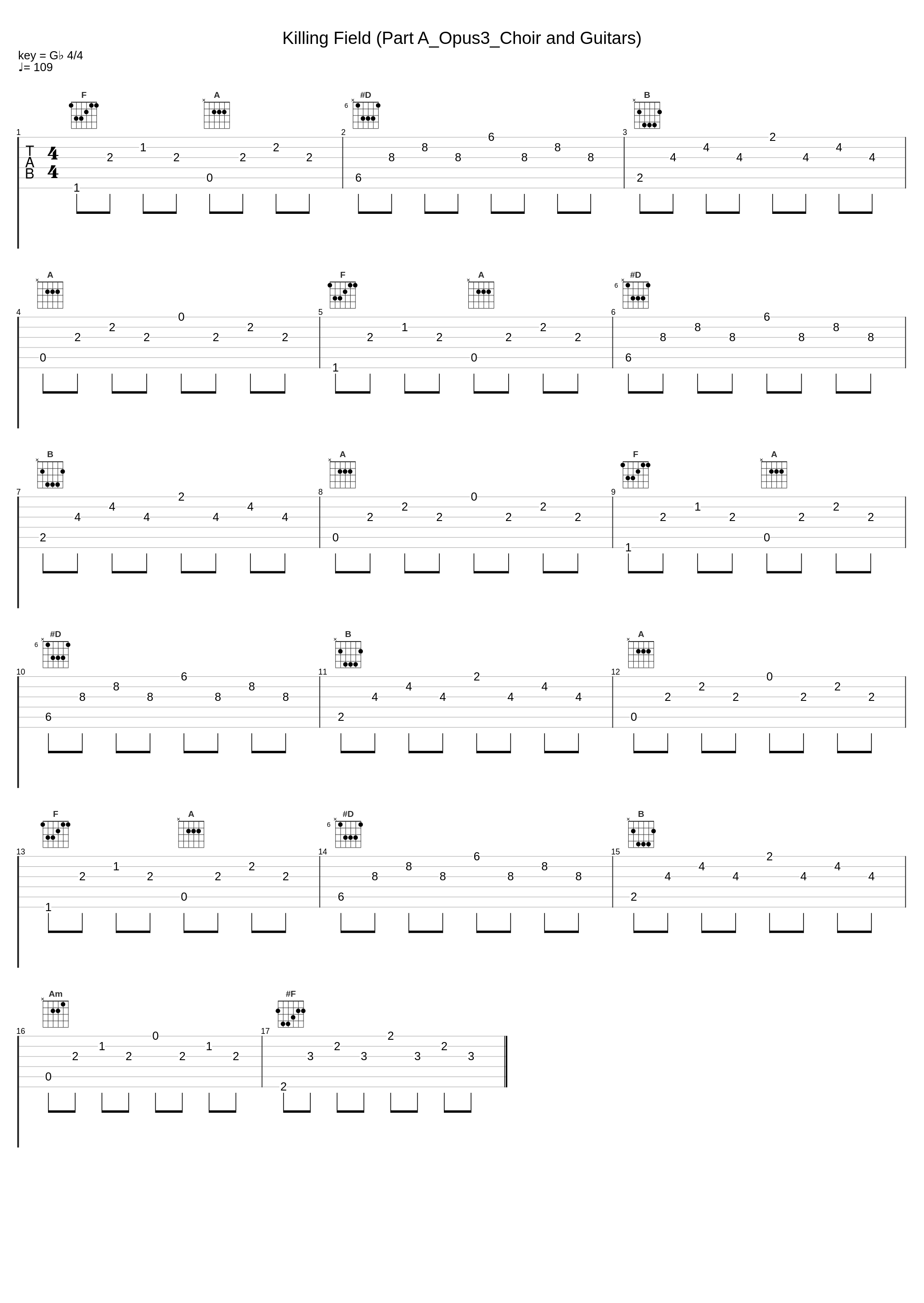 Killing Field (Part A_Opus3_Choir and Guitars)_鹭巣诗郎_1