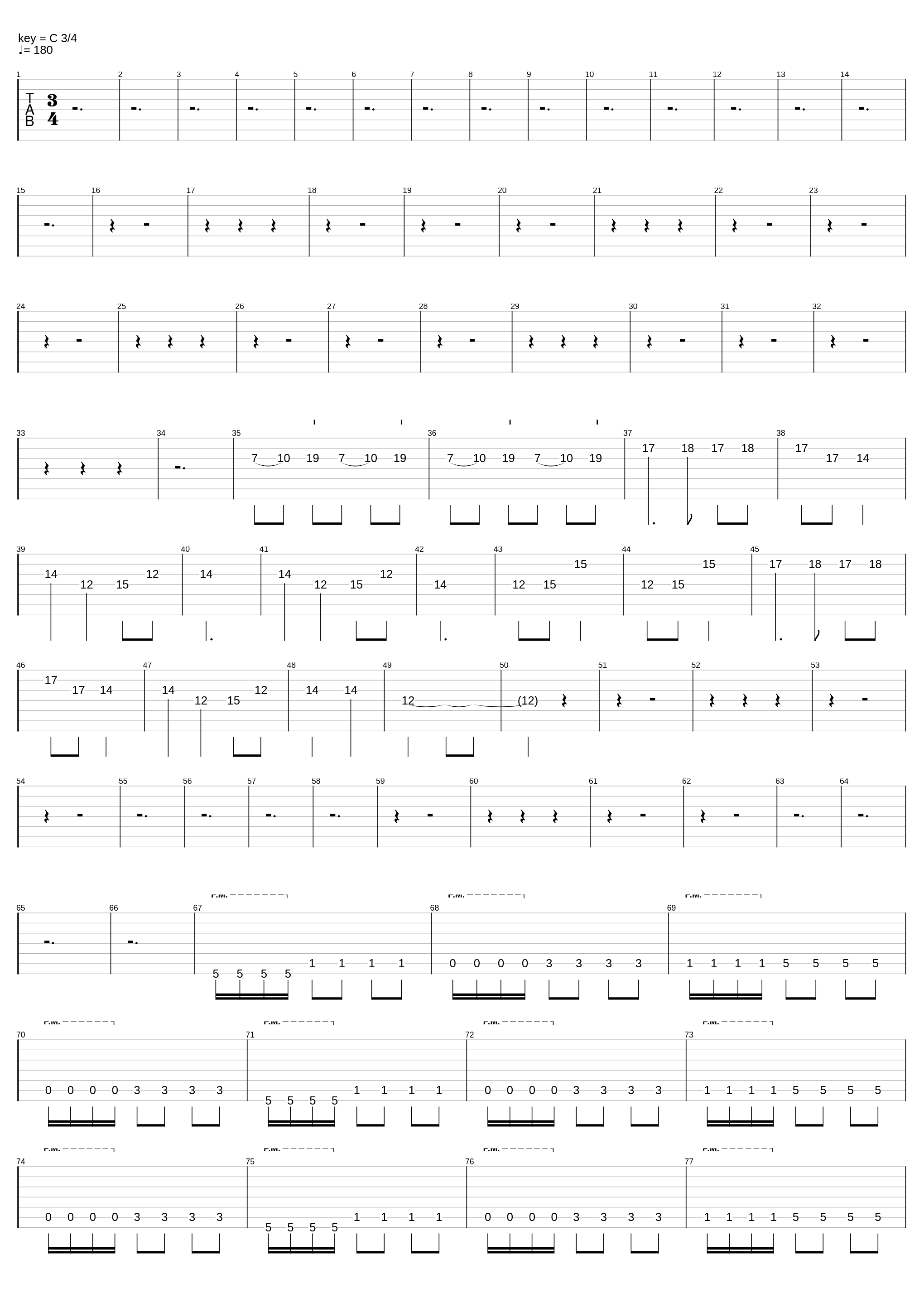 Song of Storm cover_Test Tab Moon_1