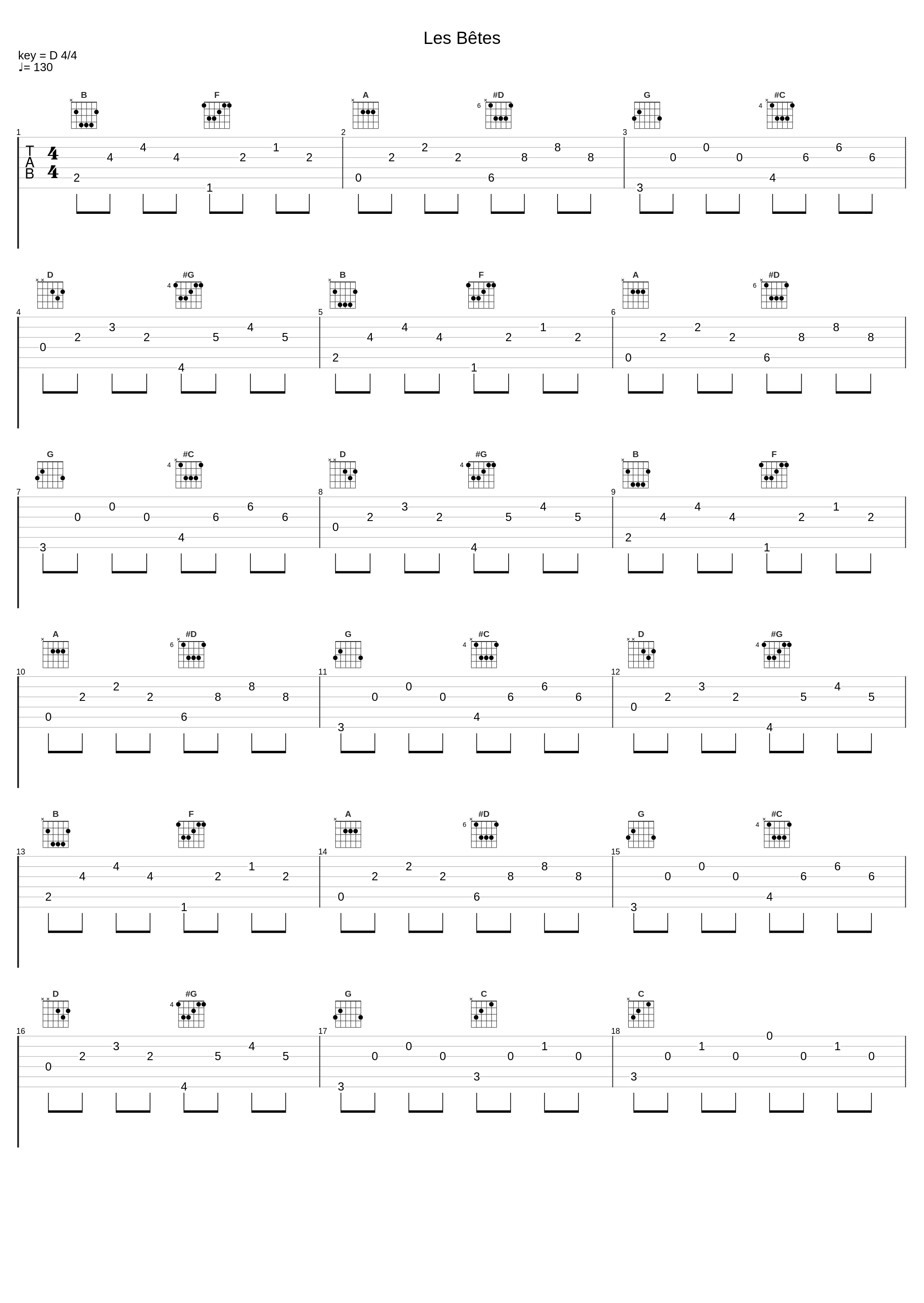 Les Bêtes_鹭巣诗郎_1