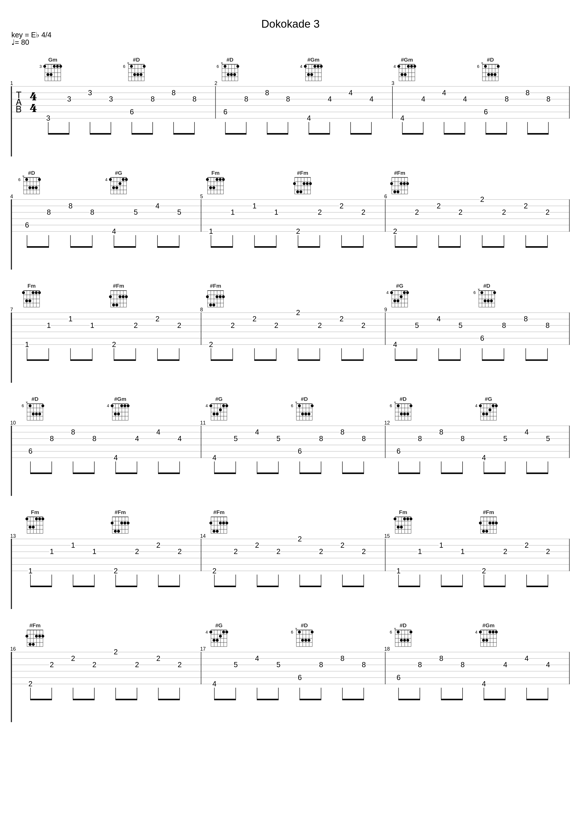 Dokokade 3_植松伸夫_1