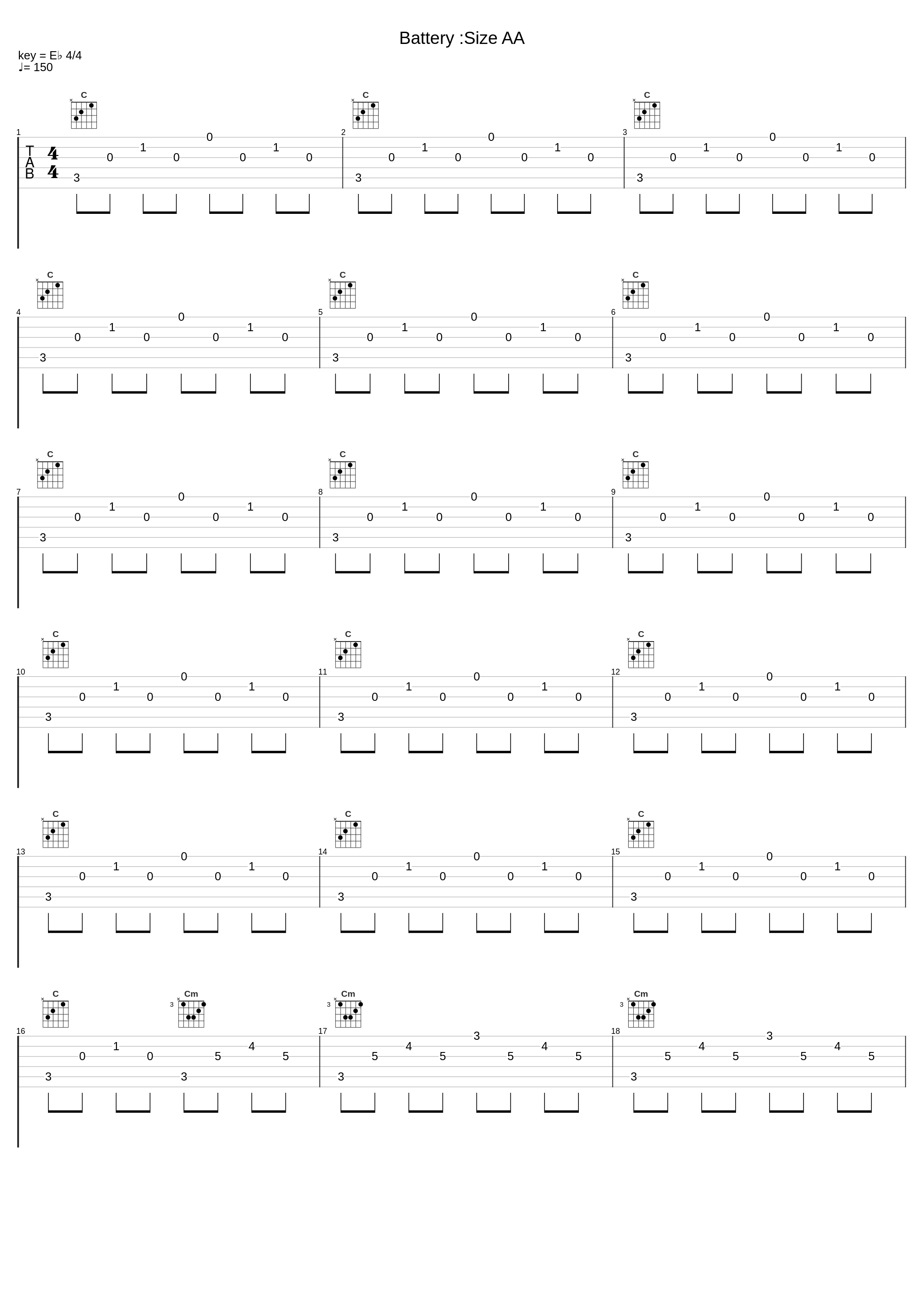 Battery :Size AA_高田雅史_1