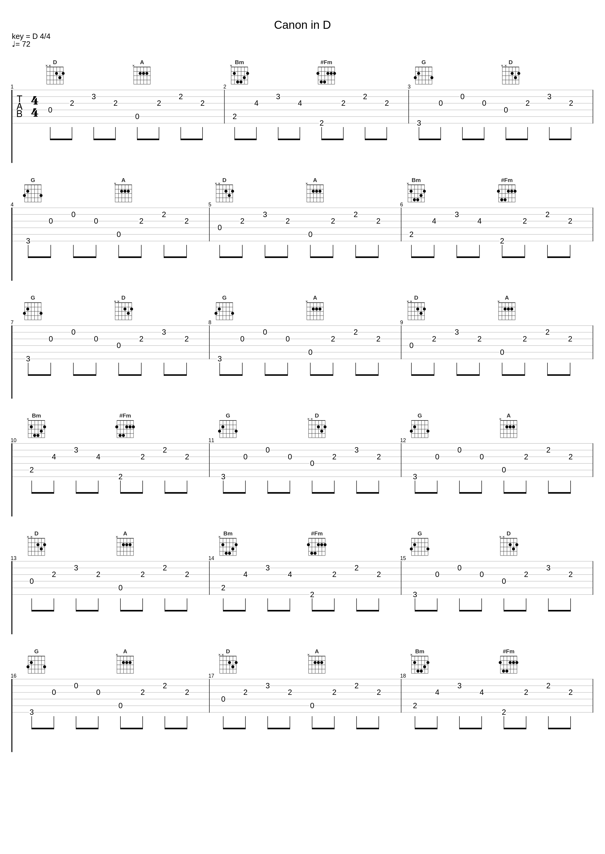 Canon in D_Mariela Cañón,Johann Pachelbel_1