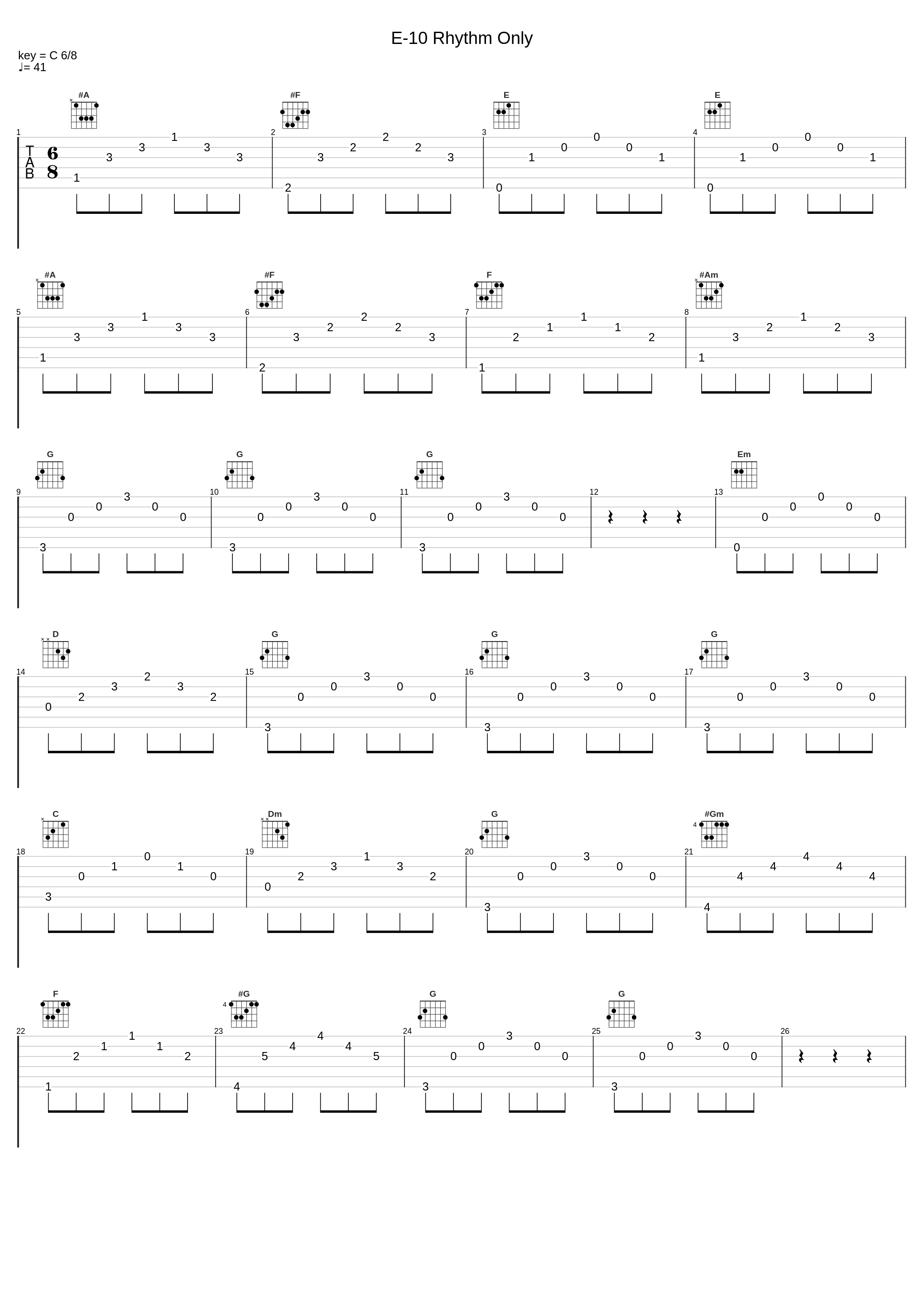 E-10 Rhythm Only_鹭巣诗郎_1