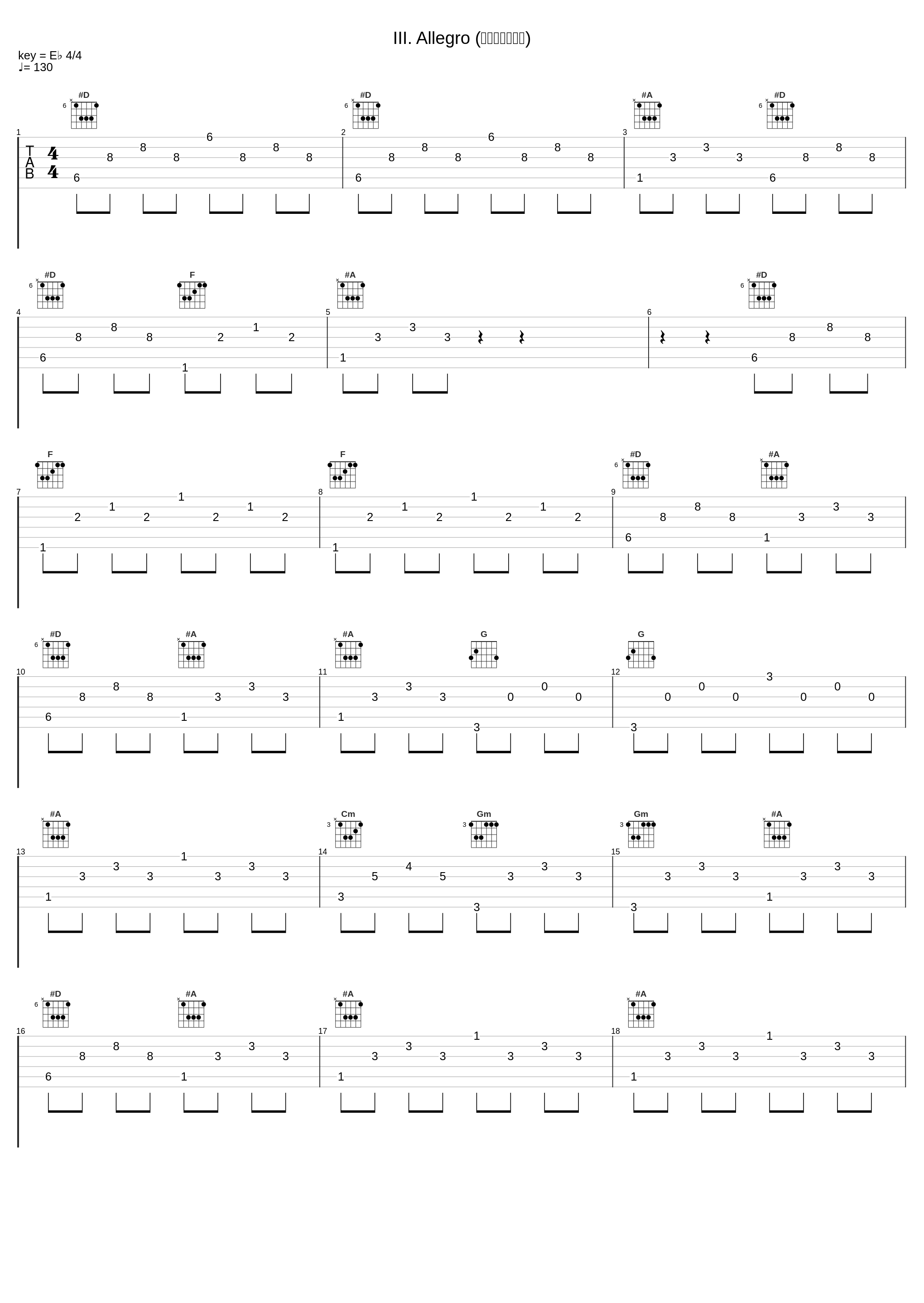 III. Allegro (第三乐章：快板)_郎朗,Wolfgang Amadeus Mozart_1