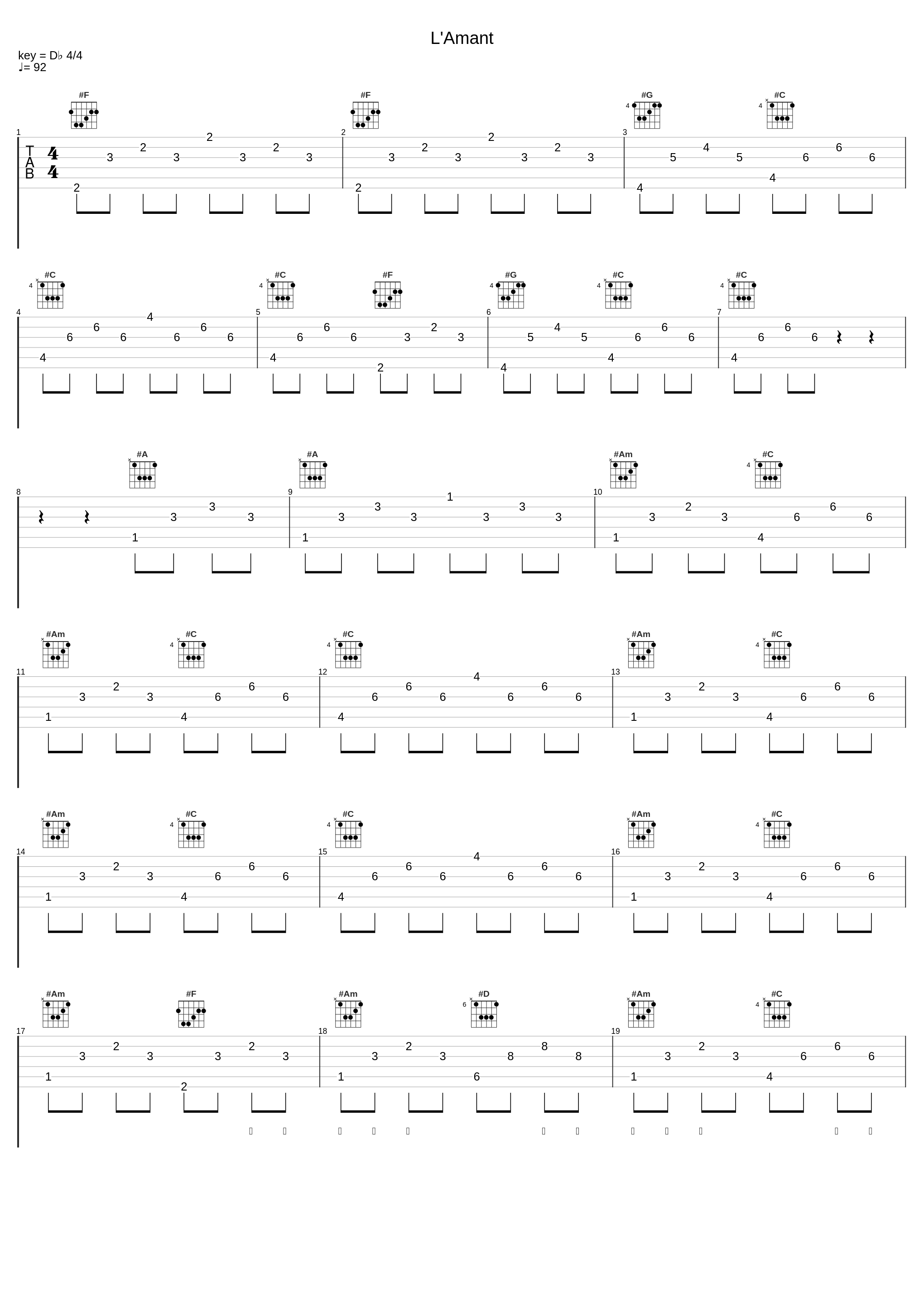 L'Amant_平井堅_1