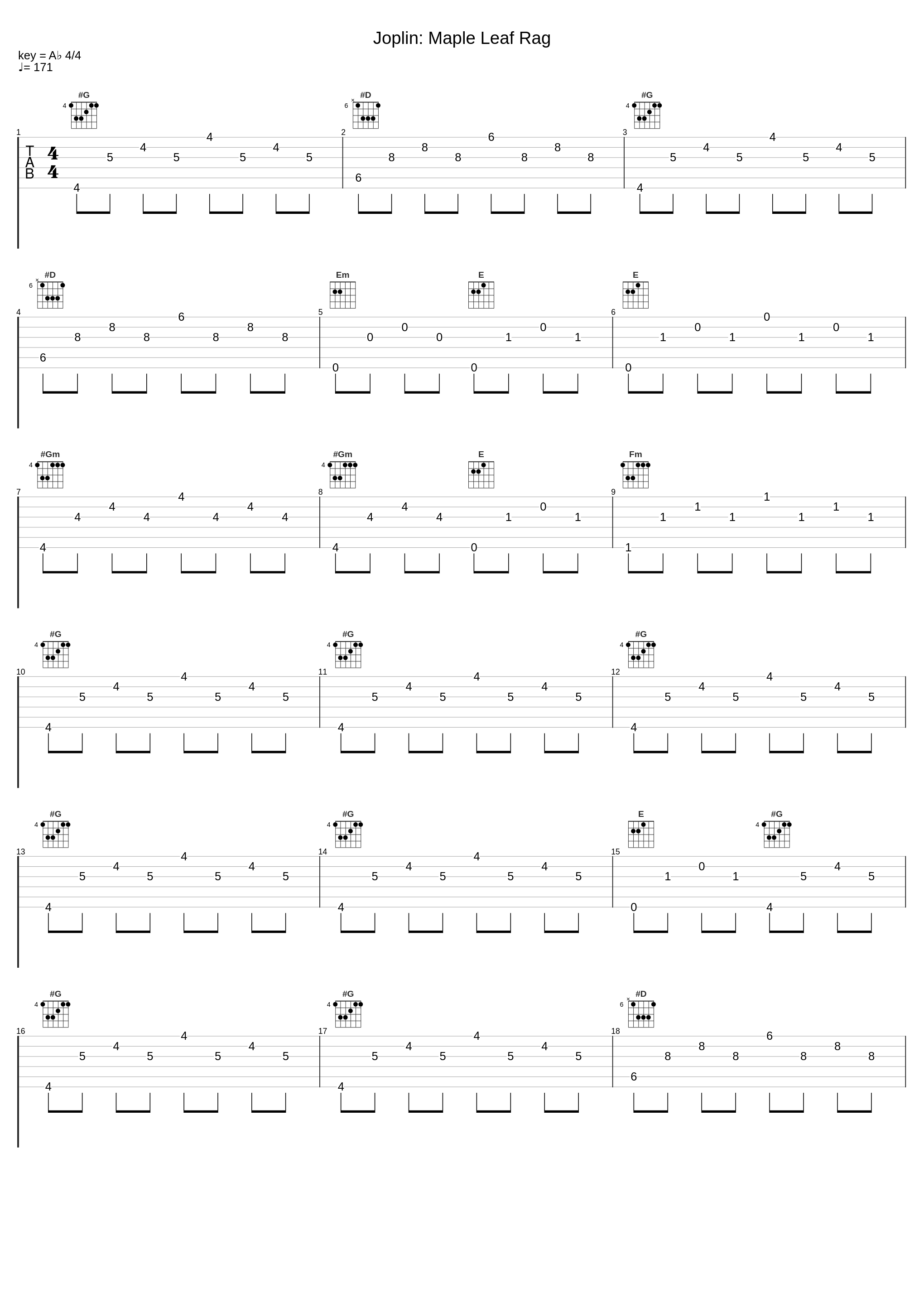 Joplin: Maple Leaf Rag_郎朗_1