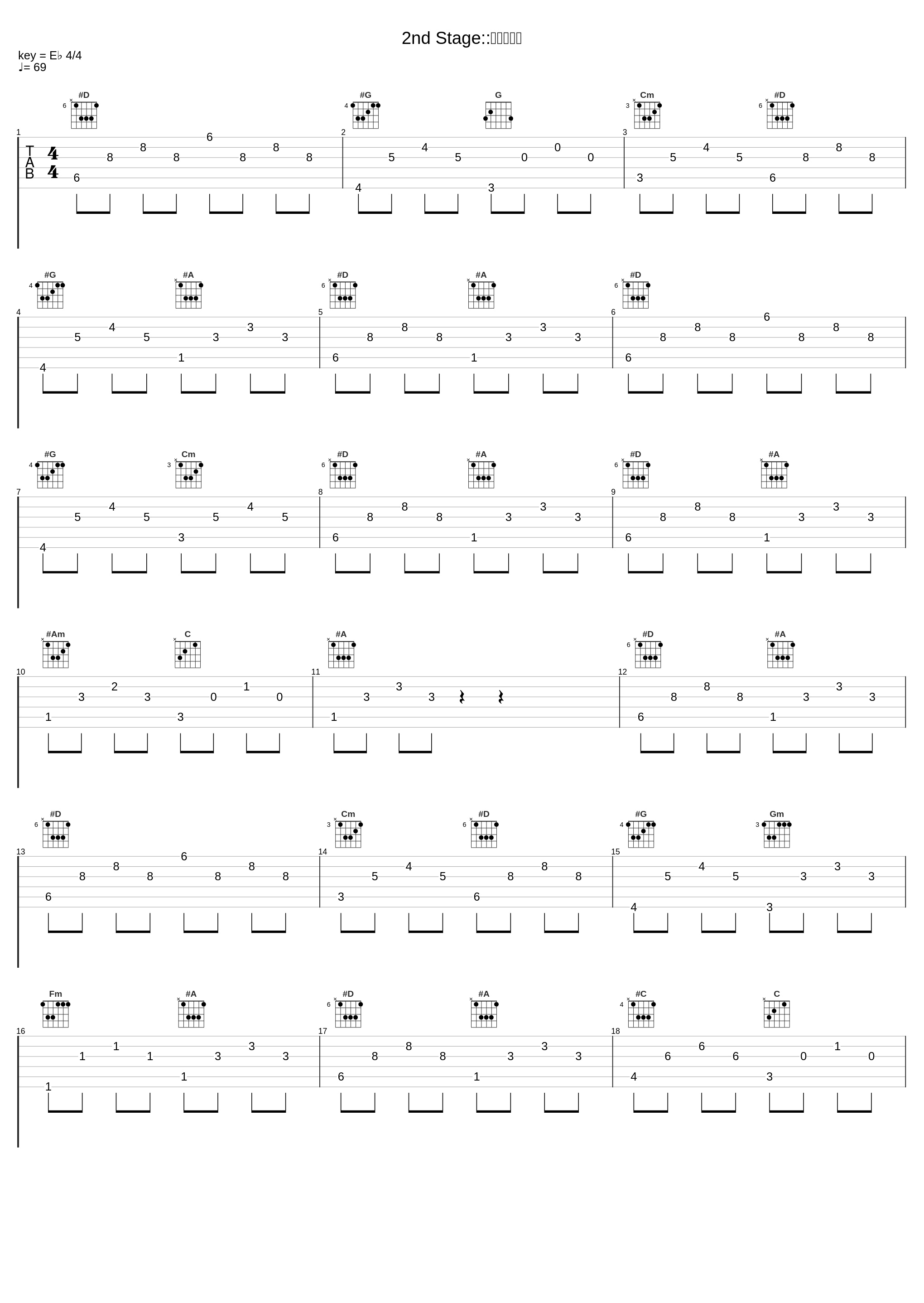 2nd Stage::瞳をとじて_平井堅_1