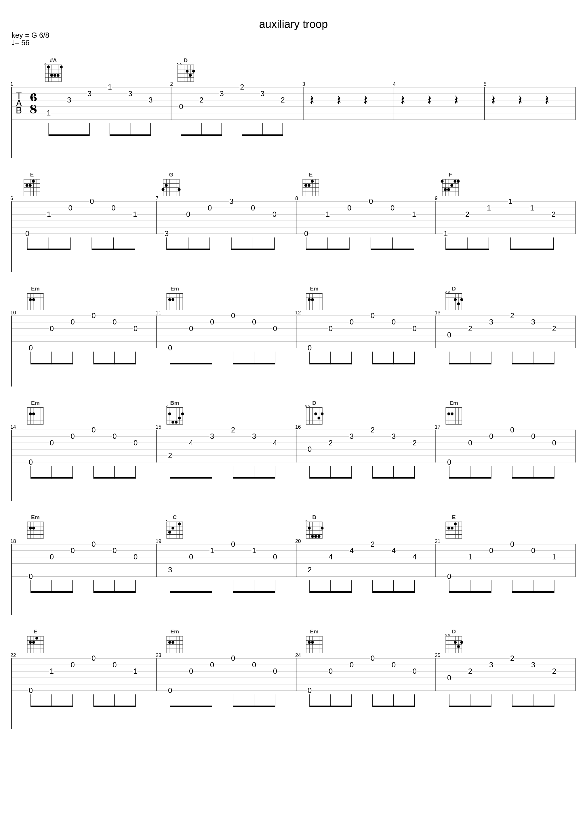 auxiliary troop_川井宪次_1