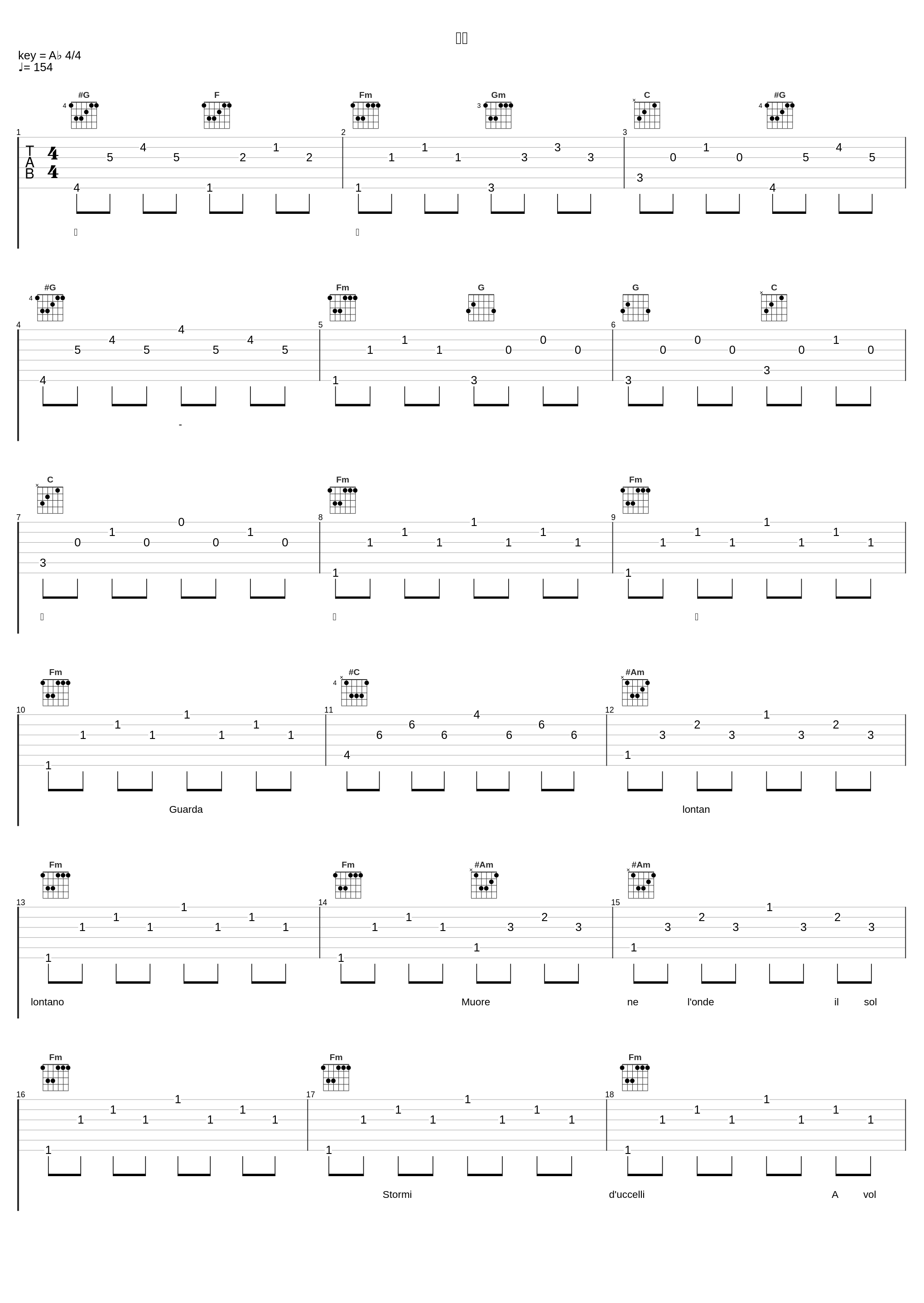 忧伤_廖昌永_1