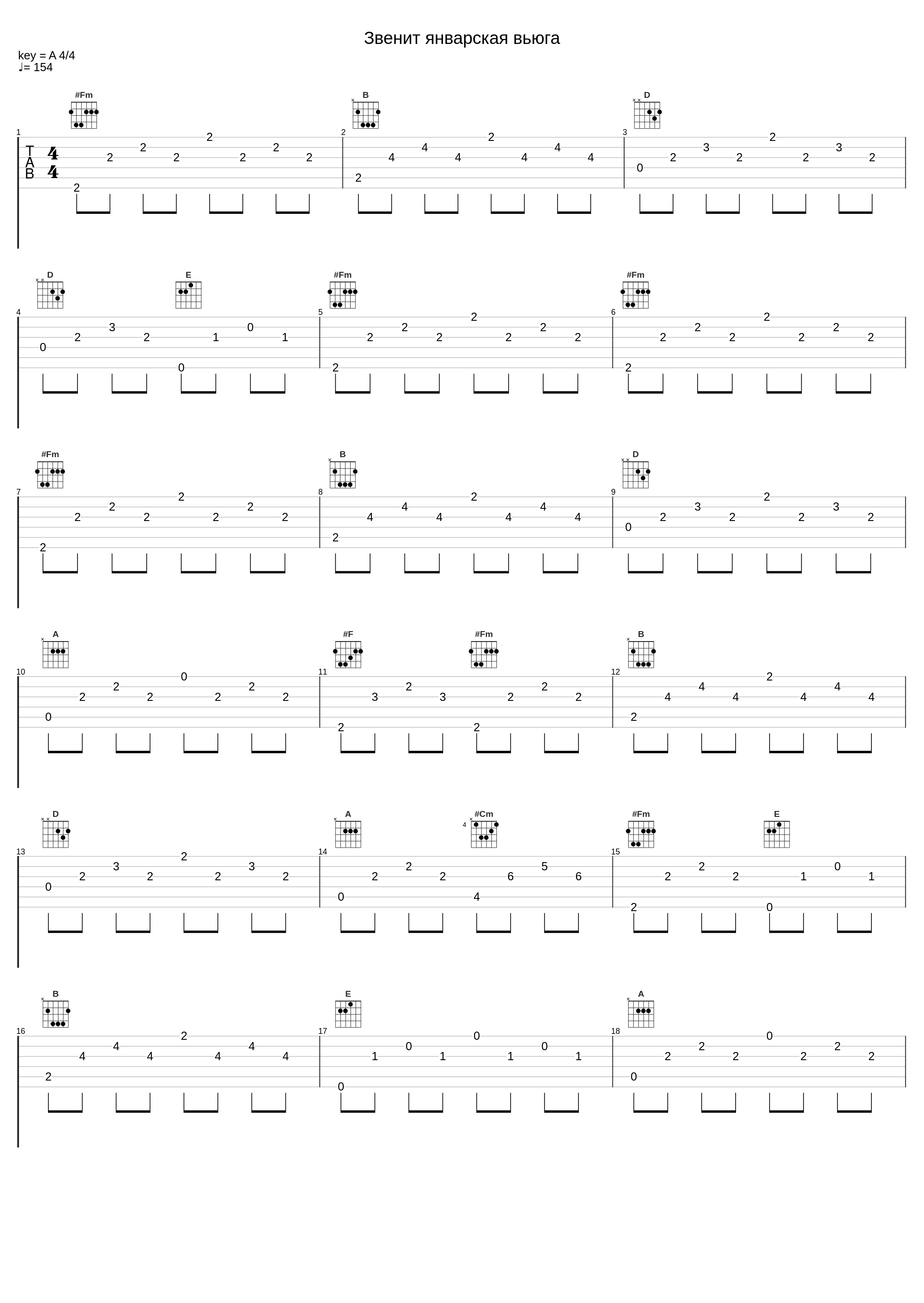 Звенит январская вьюга_Нина Бродская_1