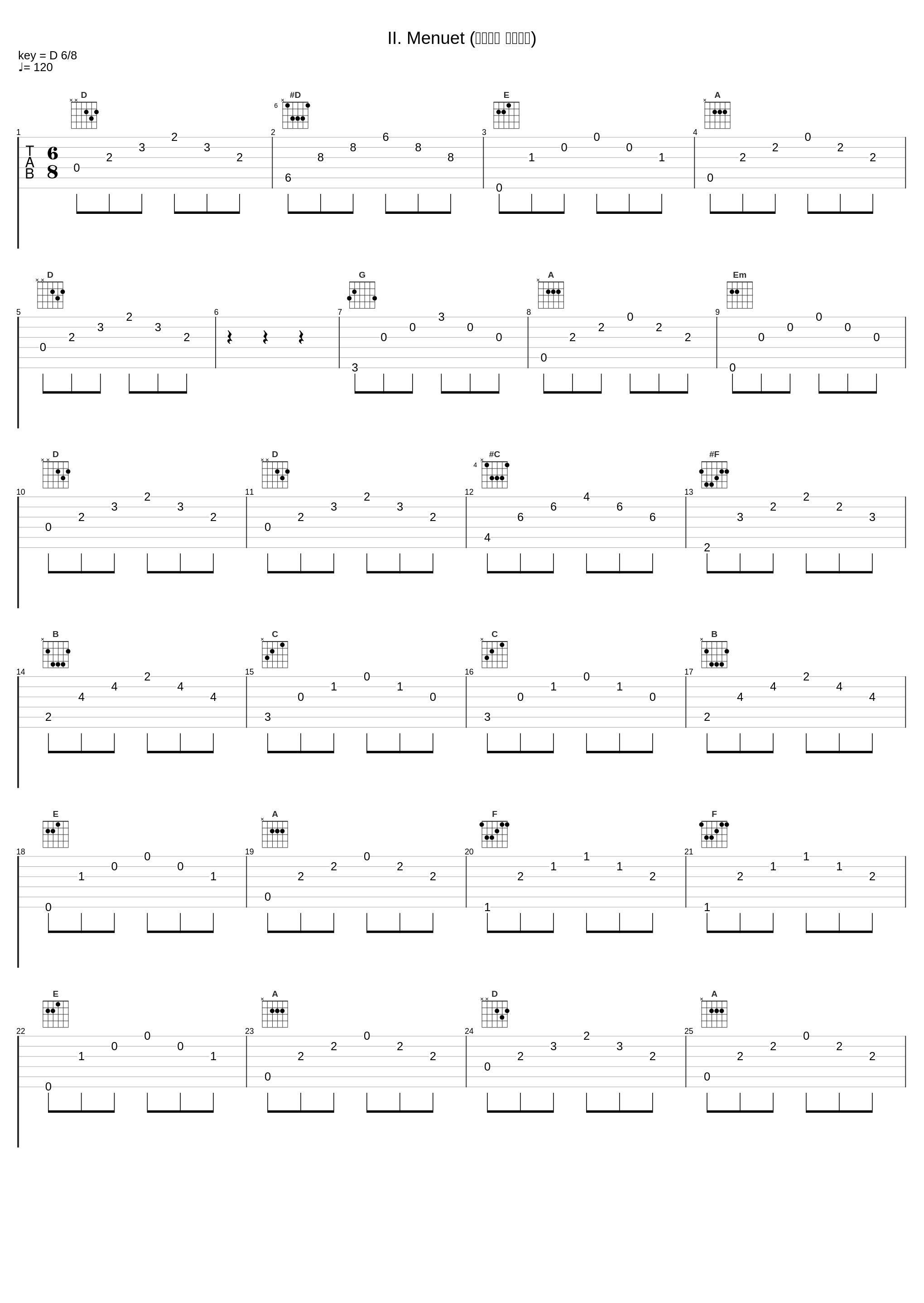 II. Menuet (第二乐章 小步舞曲)_Ernest Ansermet_1