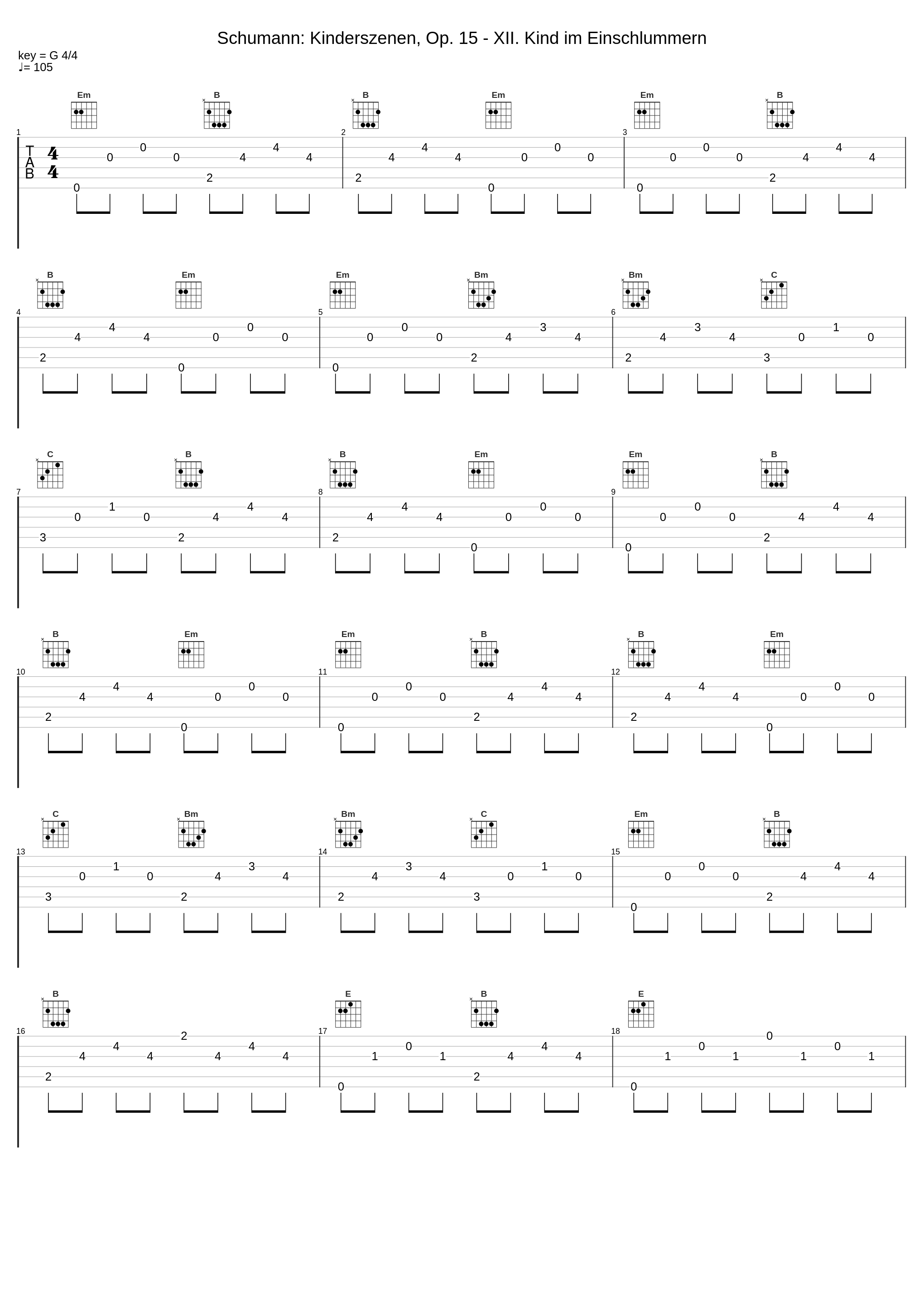 Schumann: Kinderszenen, Op. 15 - XII. Kind im Einschlummern_郎朗_1