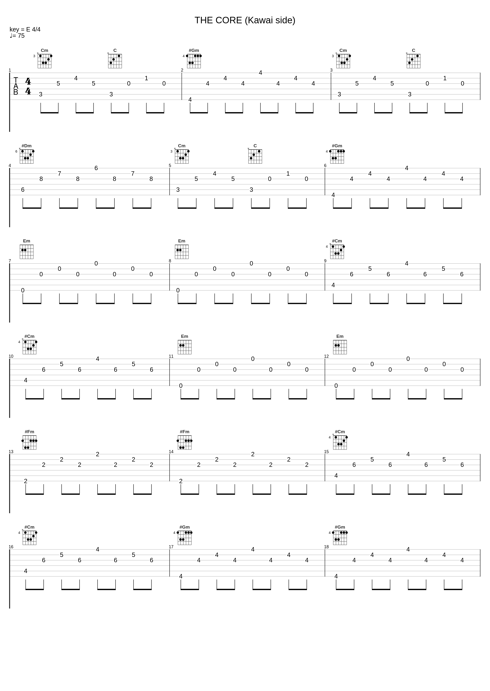 THE CORE (Kawai side)_川井宪次_1