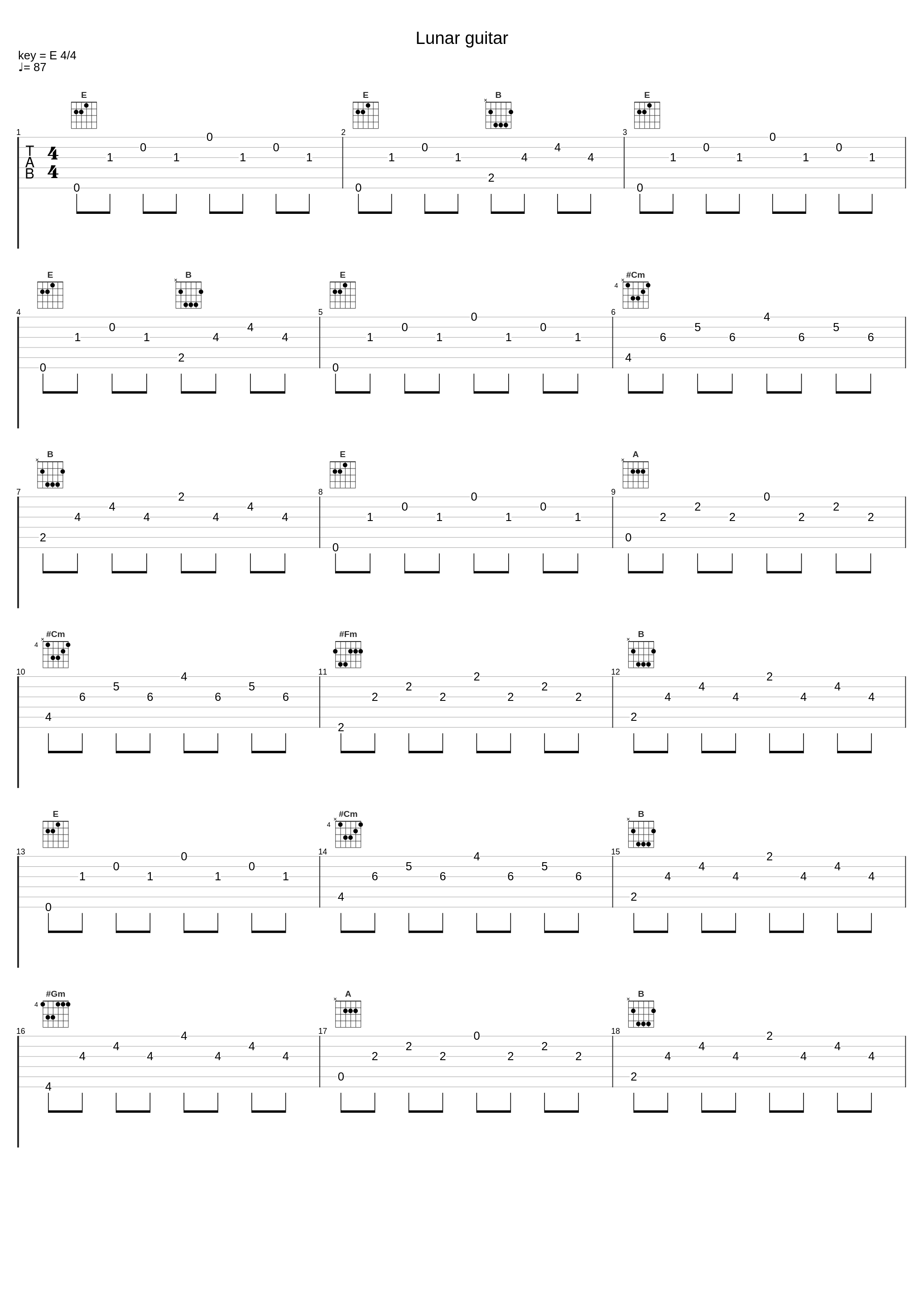 Lunar guitar_羽鸟风画_1