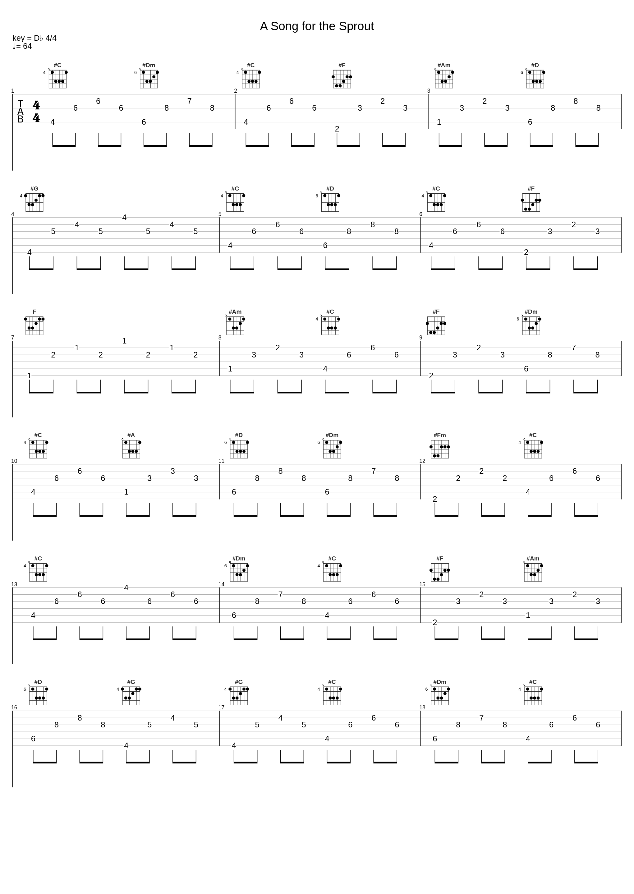 A Song for the Sprout_羽毛田丈史_1