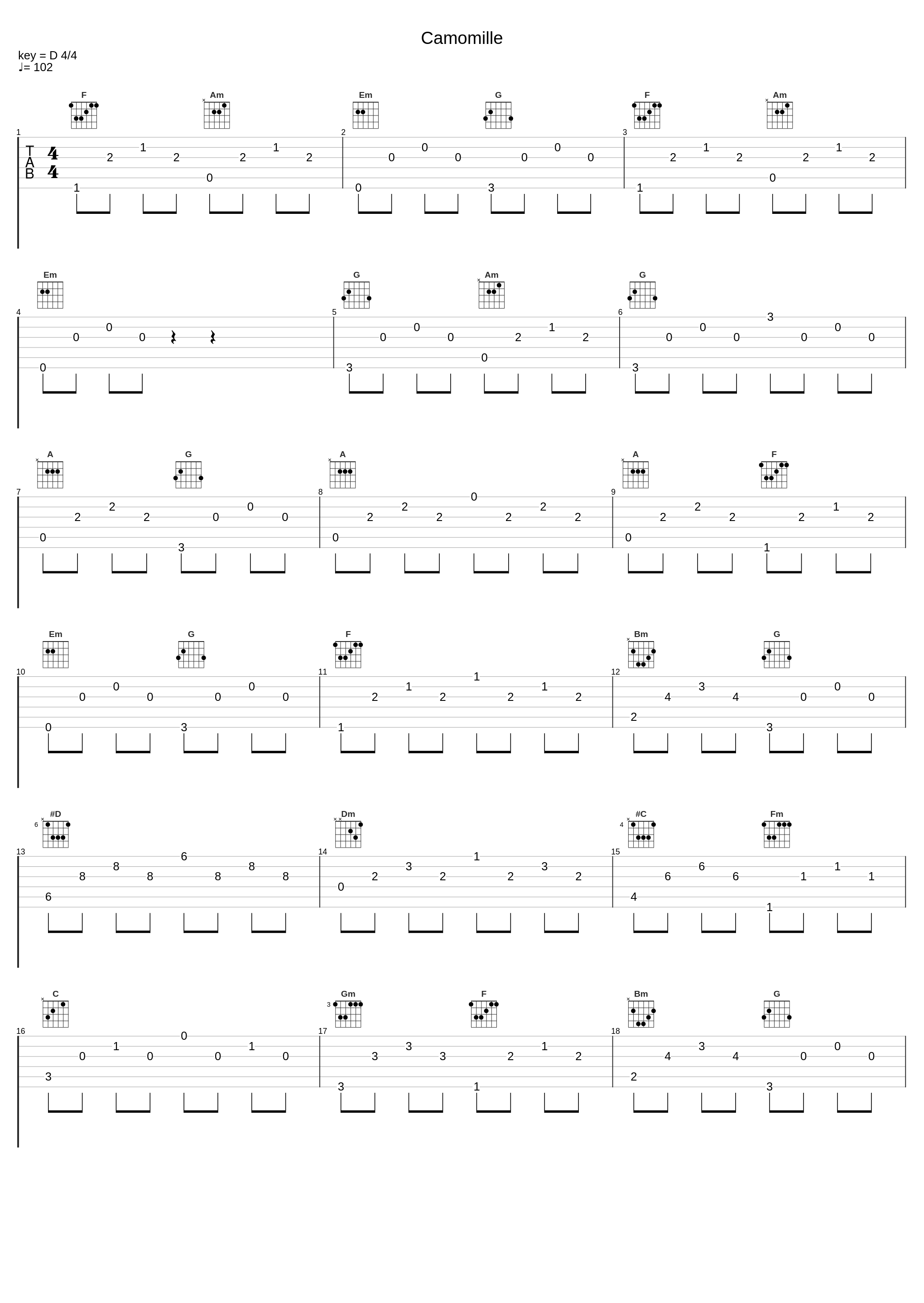 Camomille_羽鸟风画_1