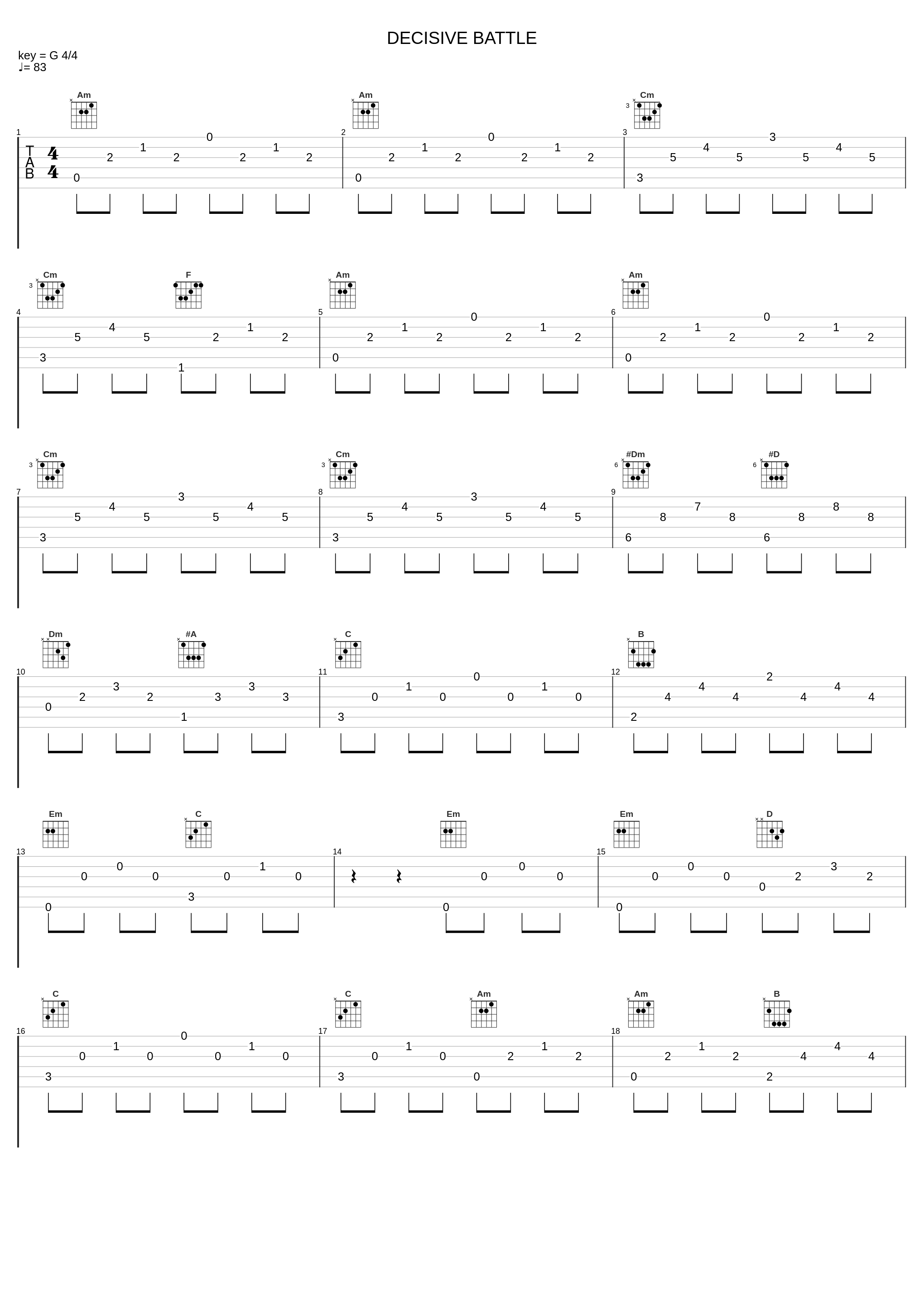 DECISIVE BATTLE_川井宪次_1