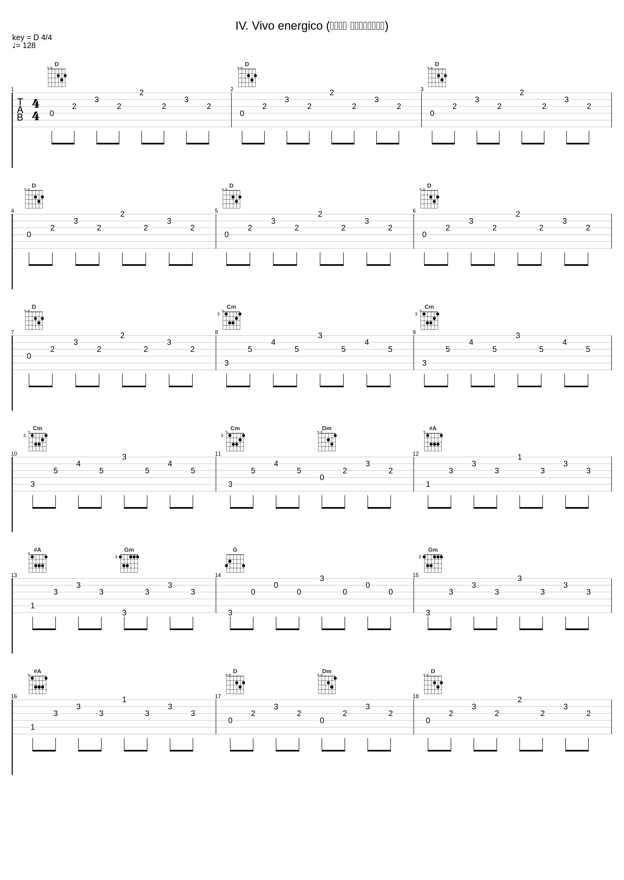 IV. Vivo energico (第四乐章 活跃且精力充沛地)_Andrés Segovia_1