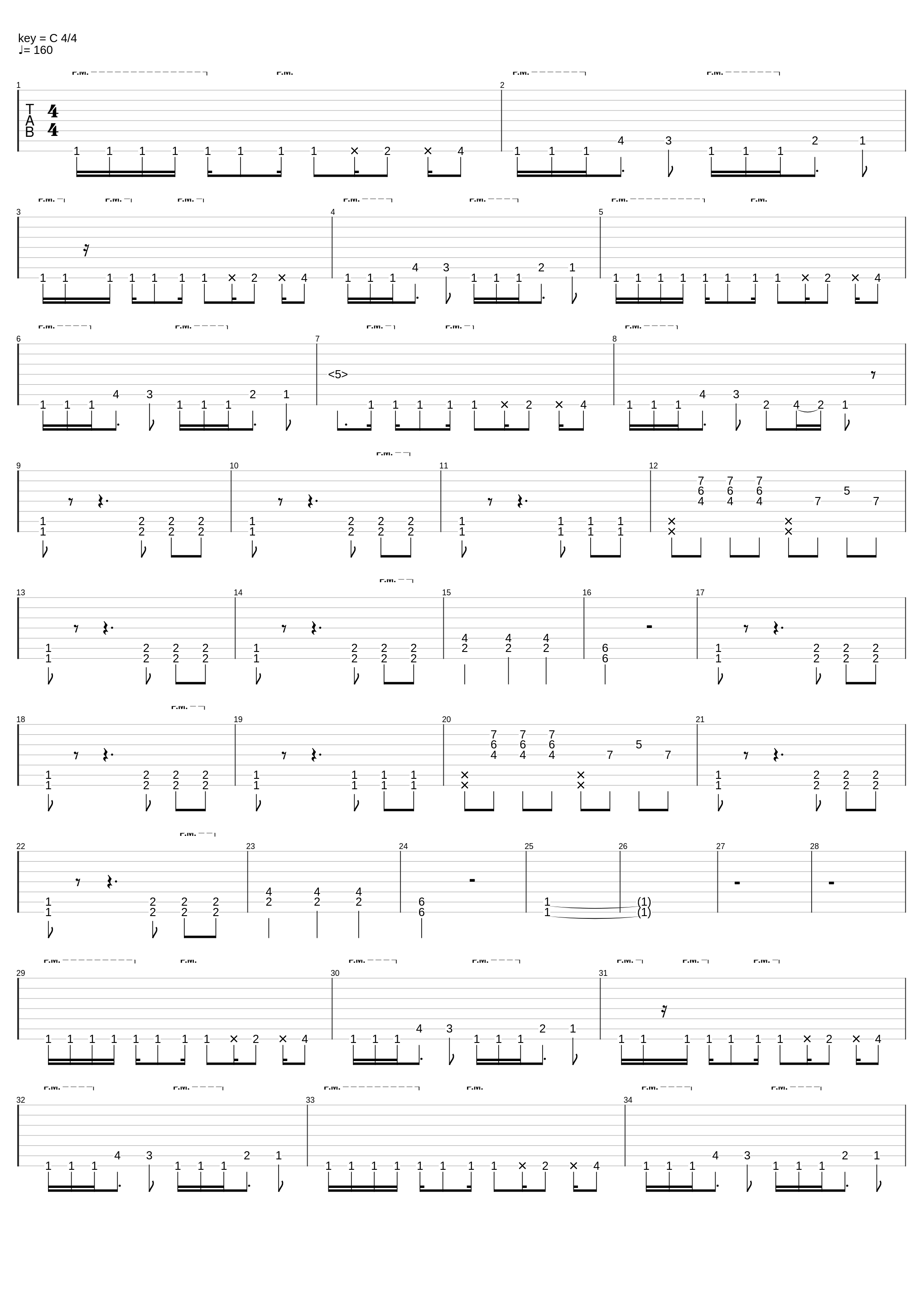 Falling_Gazette Tab By Gilang_1