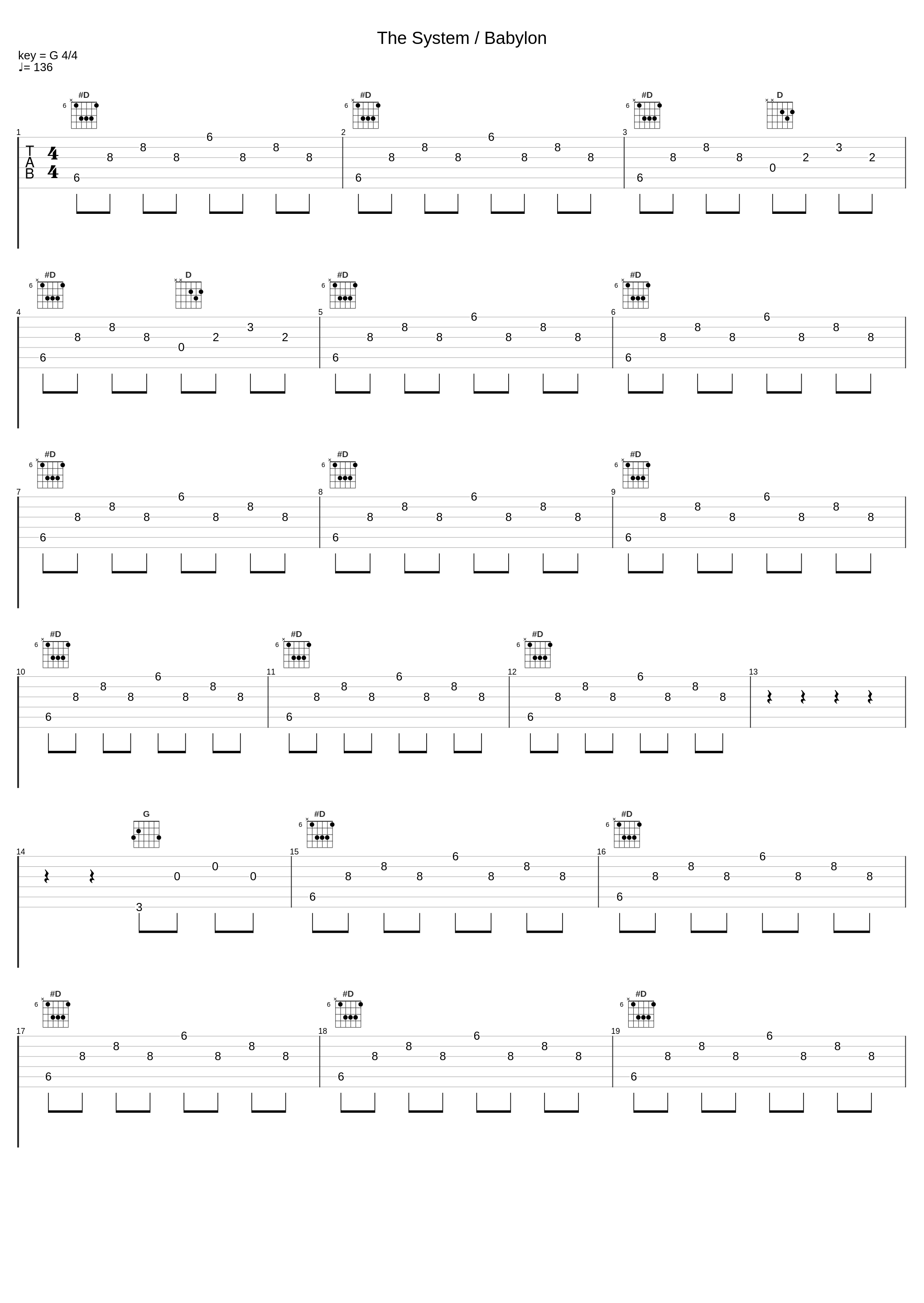 The System / Babylon_Aphrodite's Child_1